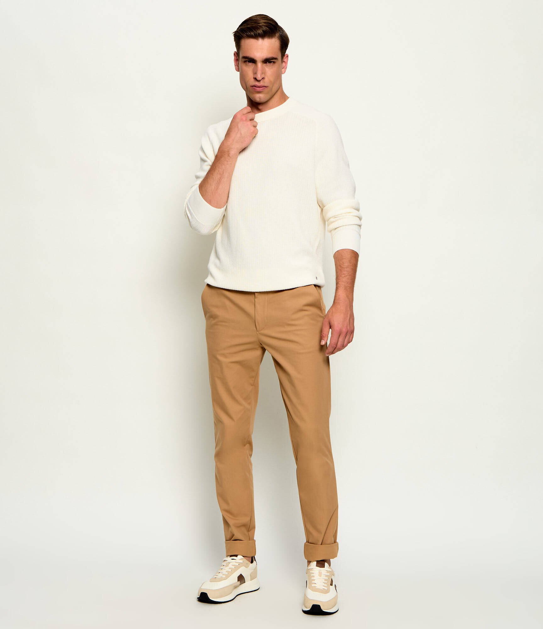 BOSS BLACK Pulover C-Lacerbo | regular fit cu adaos de lână