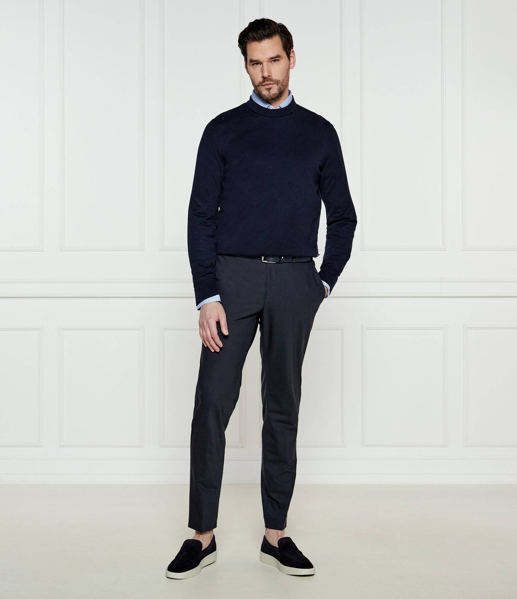 BOSS BLACK Pulover Ebello-P | Regular Fit