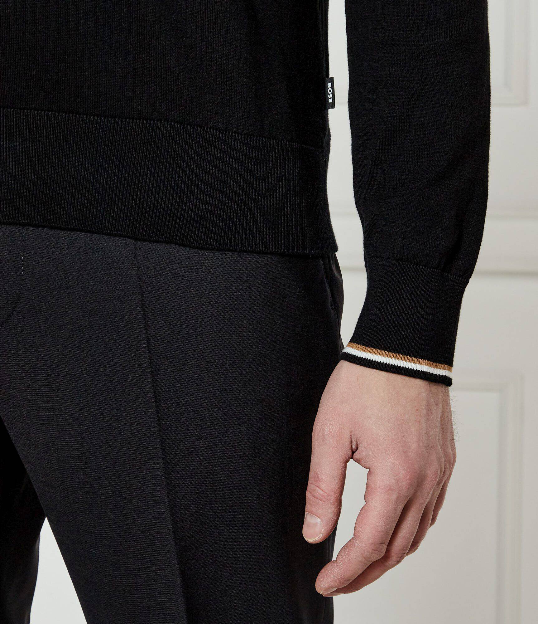 BOSS BLACK Pulover Ebello-P | Regular Fit
