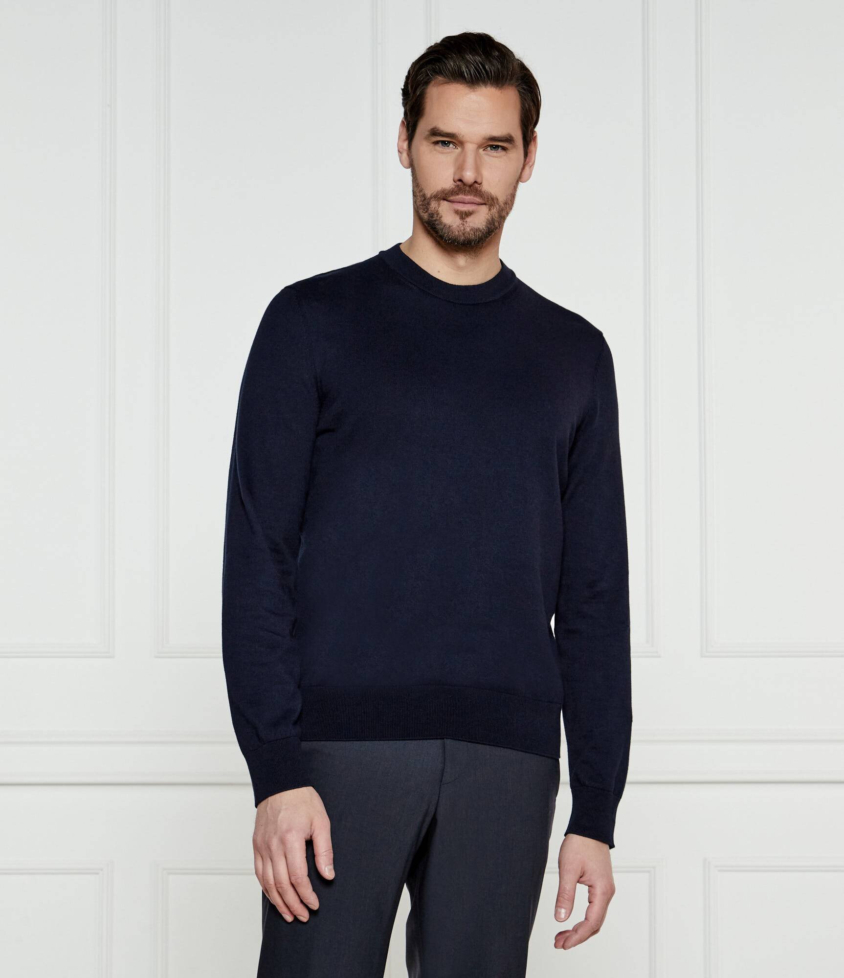 BOSS BLACK Pulover Ebello-P | Regular Fit