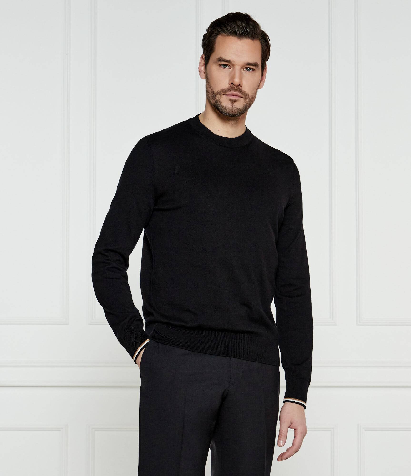 BOSS BLACK Pulover Ebello-P | Regular Fit