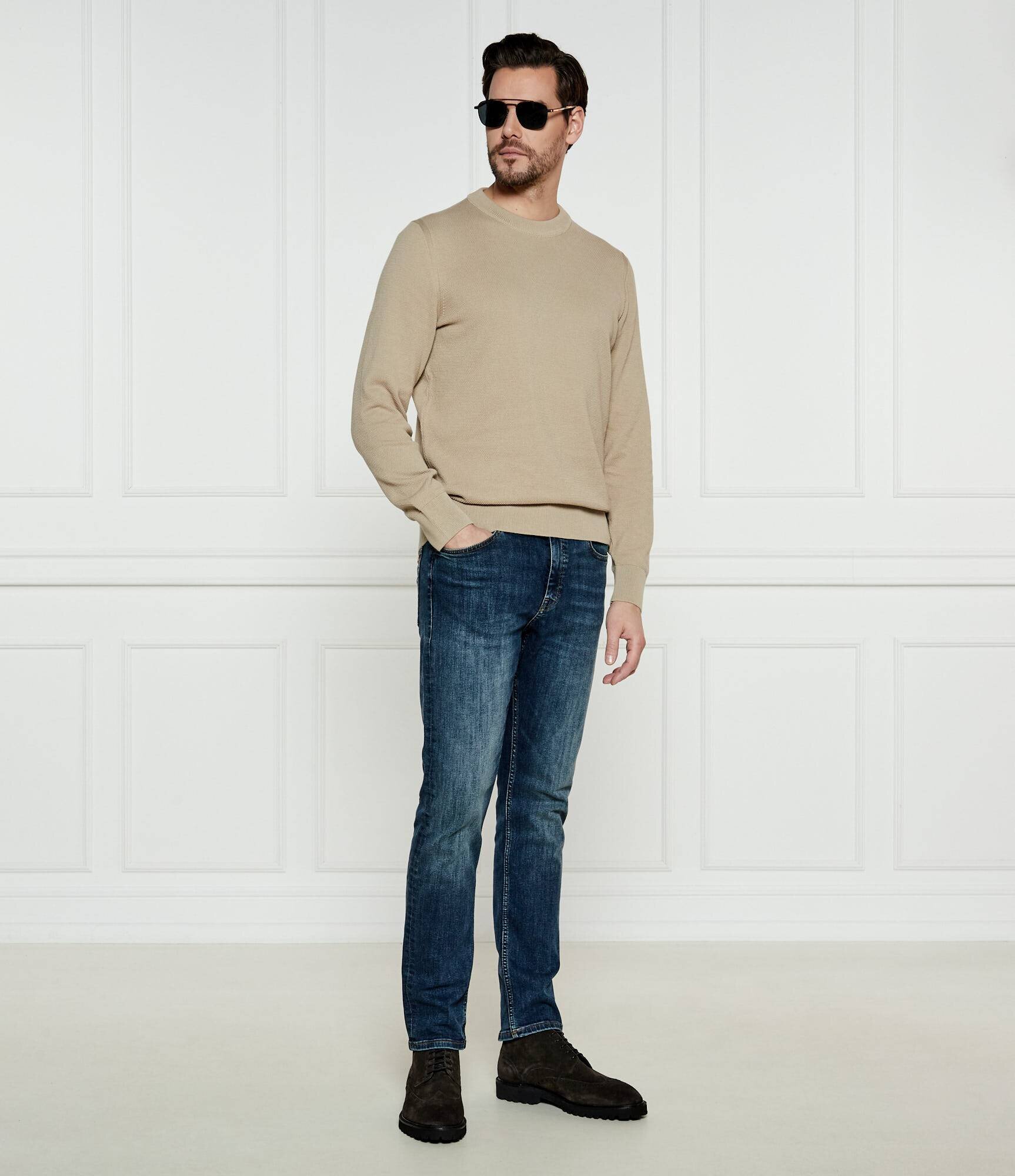 BOSS BLACK Pulover Ecaio-P | Regular Fit