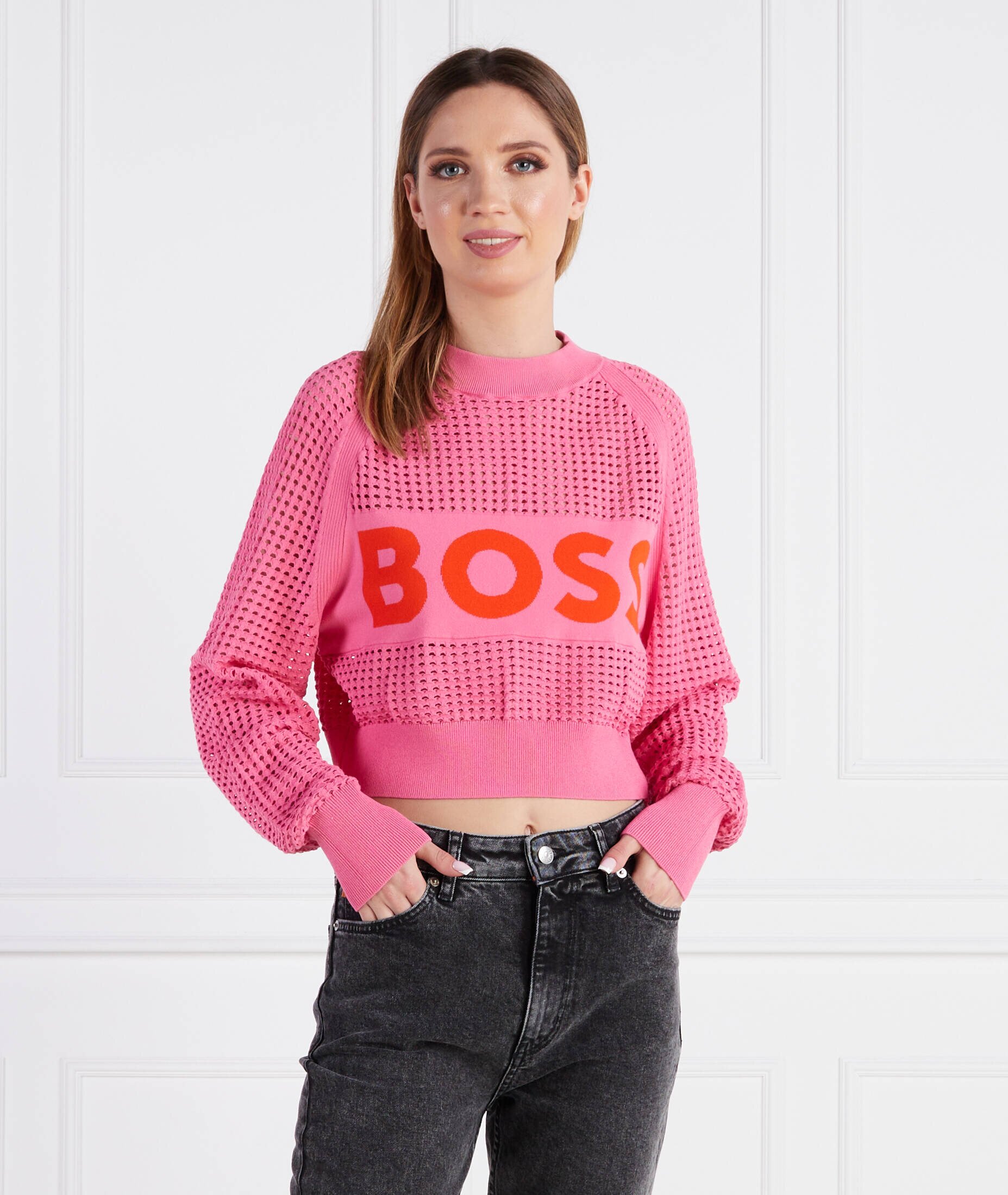 BOSS BLACK Pulover Fenniki | Relaxed fit