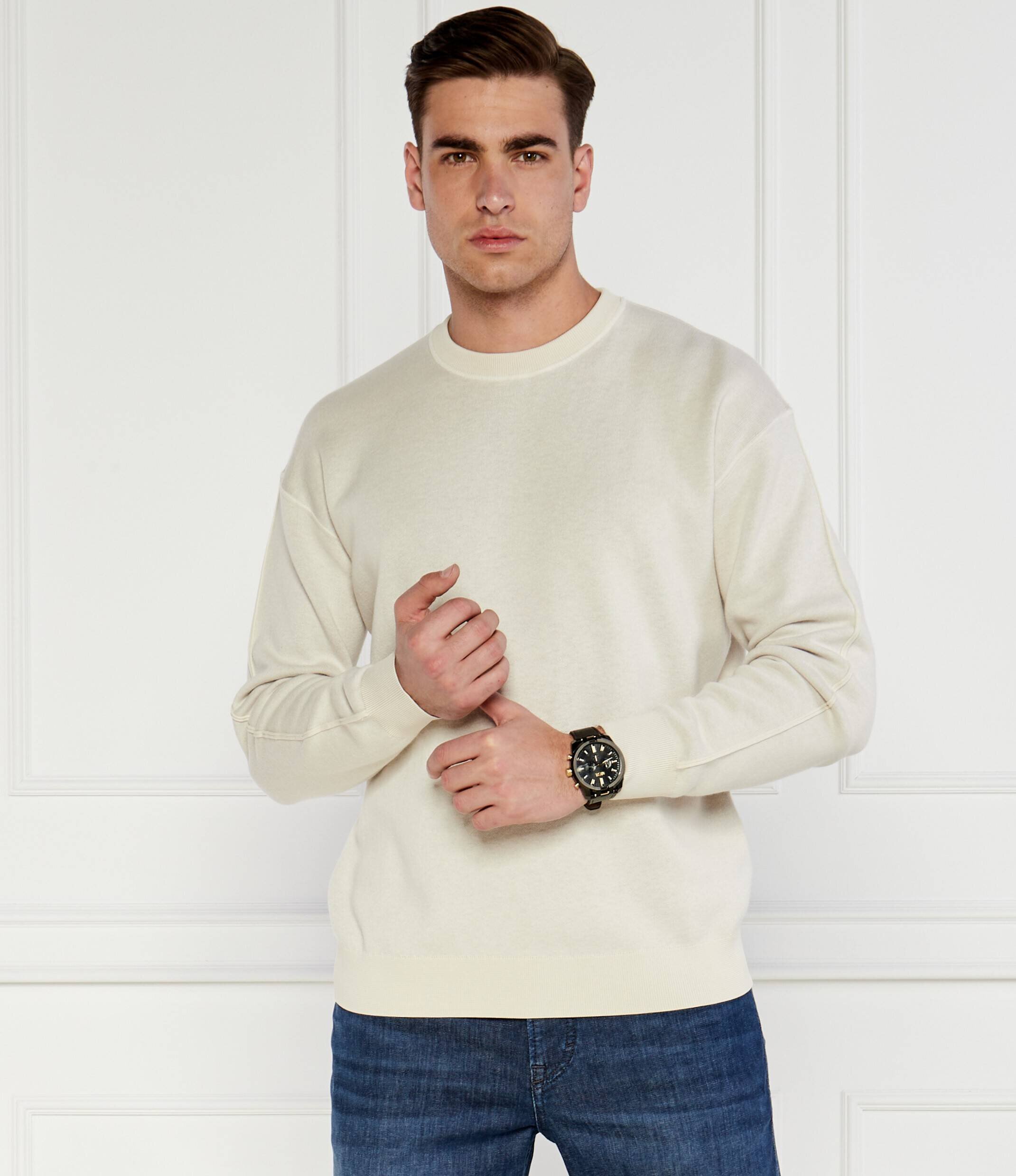 BOSS BLACK Pulover H-Daero | Regular Fit cu adaos de lână