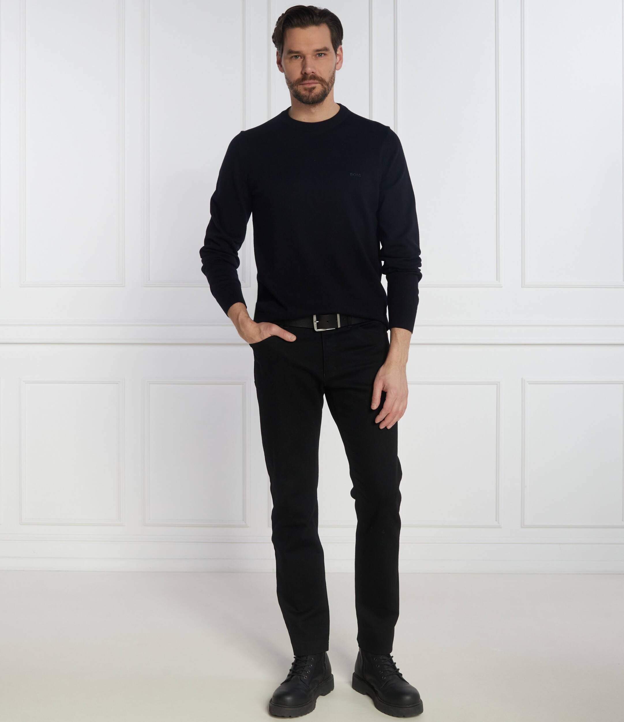 BOSS BLACK Pulover Pacas-L | Regular Fit