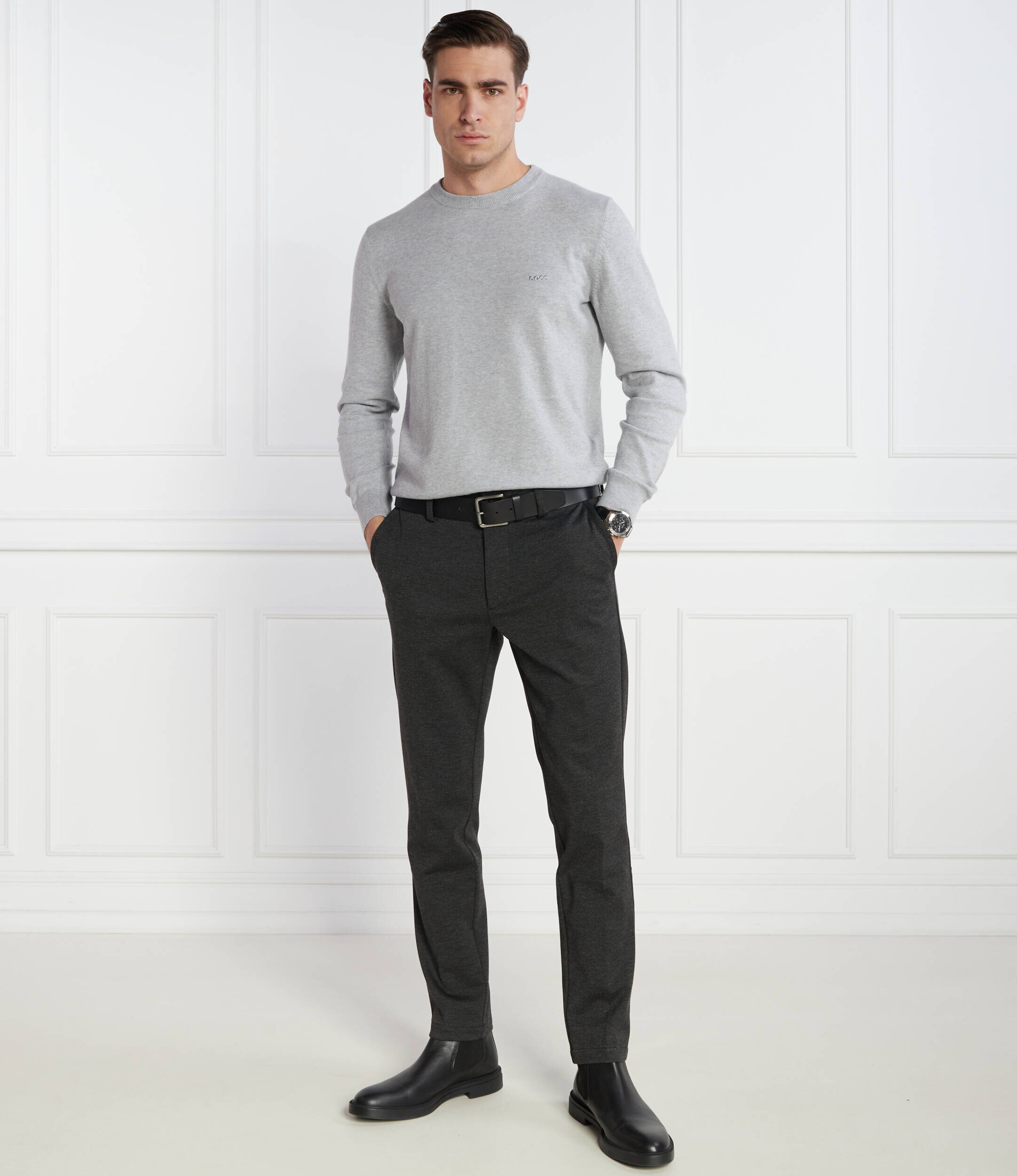 BOSS BLACK Pulover Pacas-L | Regular Fit