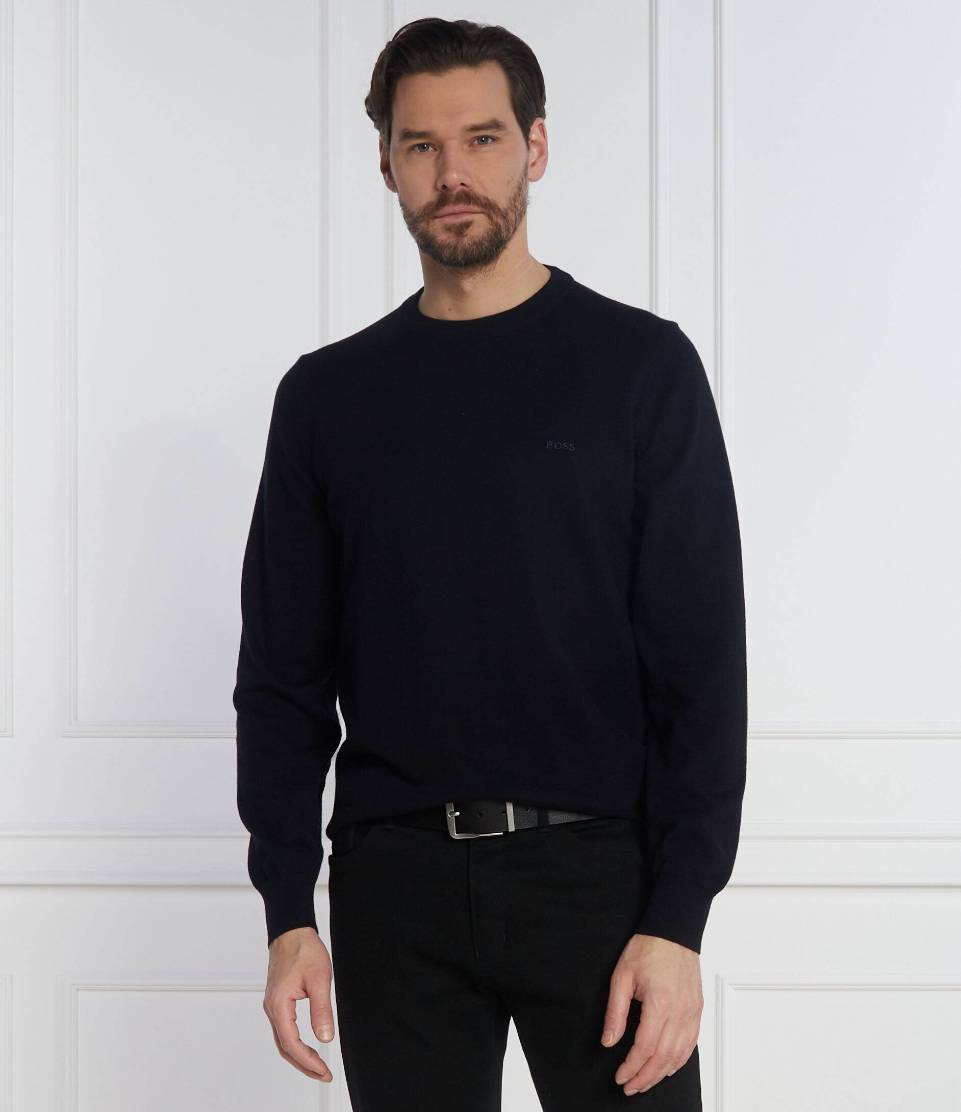 BOSS BLACK Pulover Pacas-L | Regular Fit