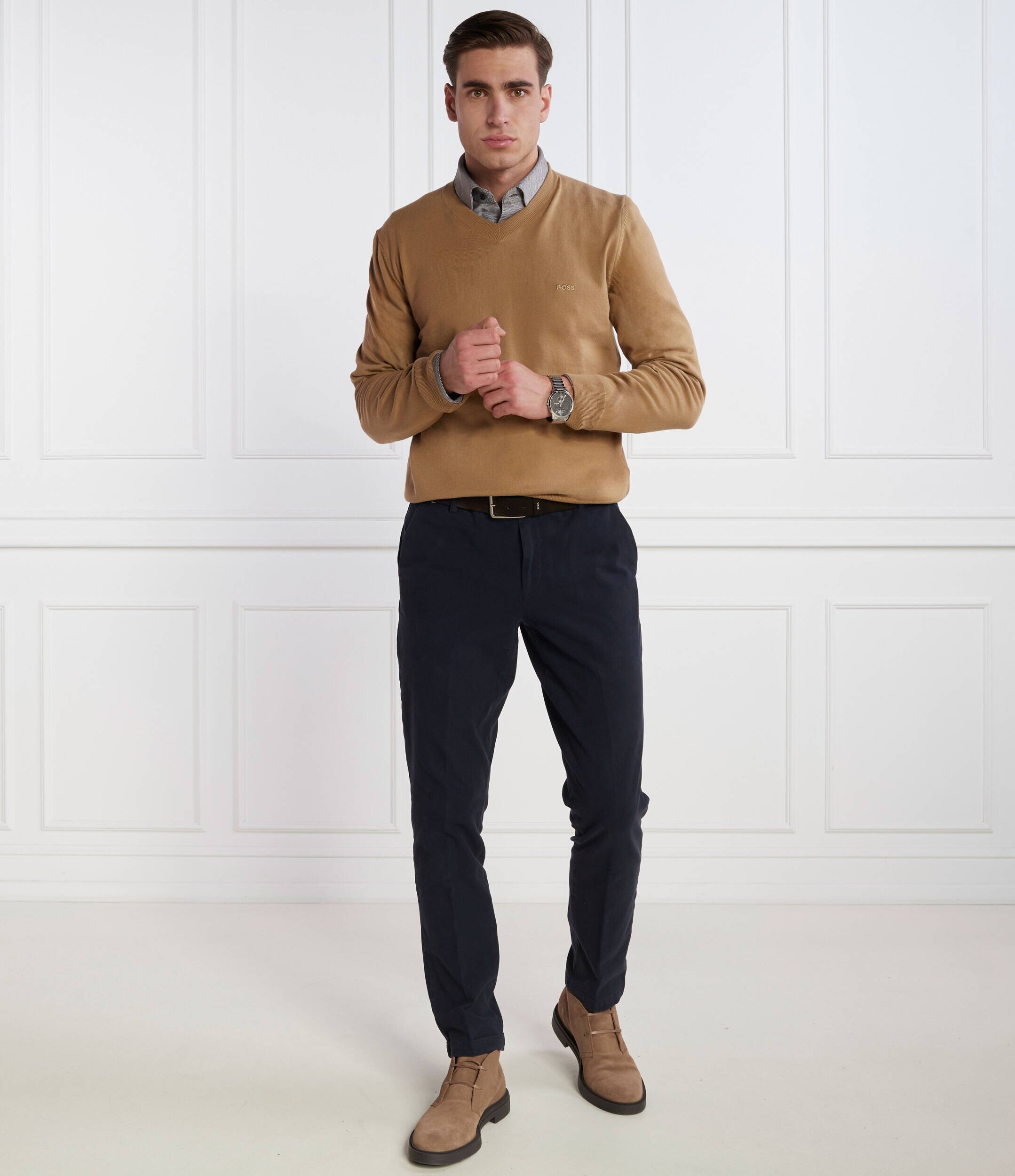 BOSS BLACK Pulover Pacello- | Regular Fit