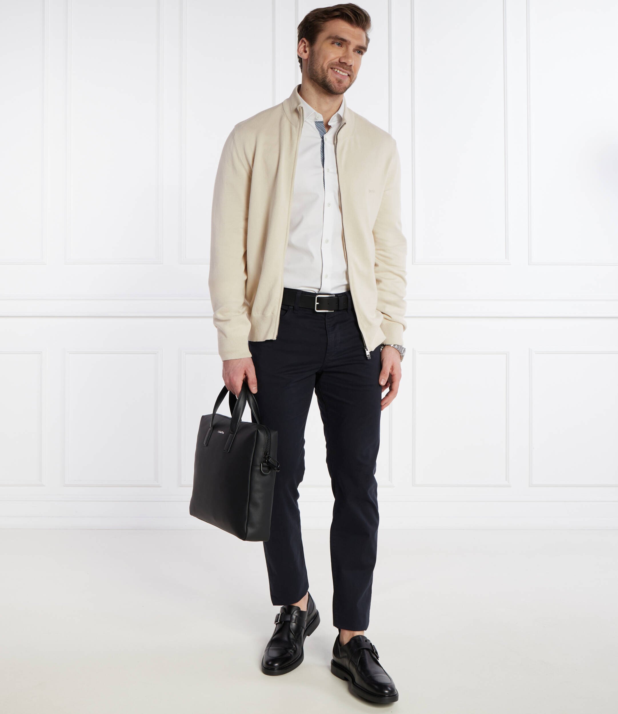 BOSS BLACK Pulover Palano-L | Regular Fit