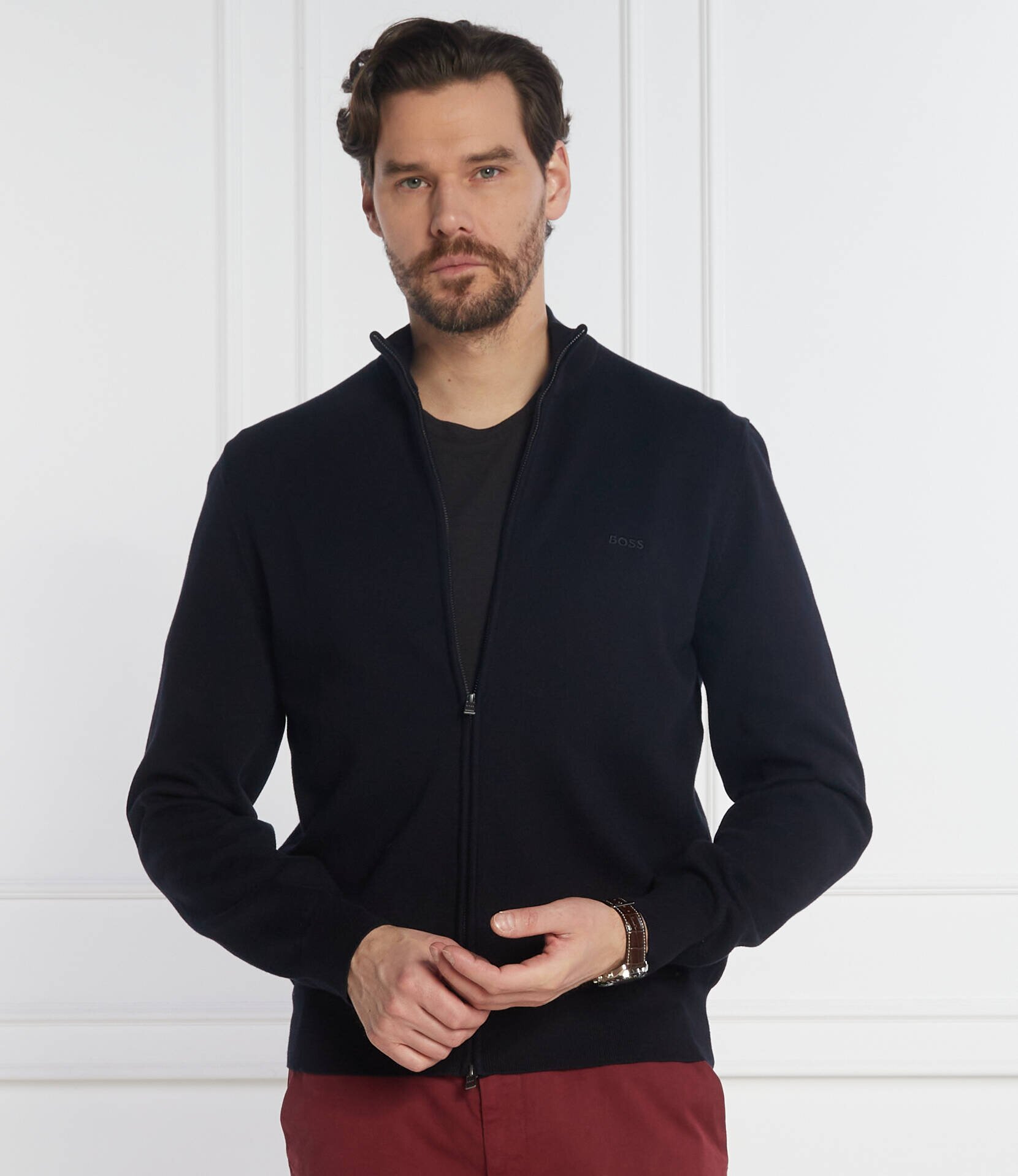 BOSS BLACK Pulover Palano-L | Regular Fit