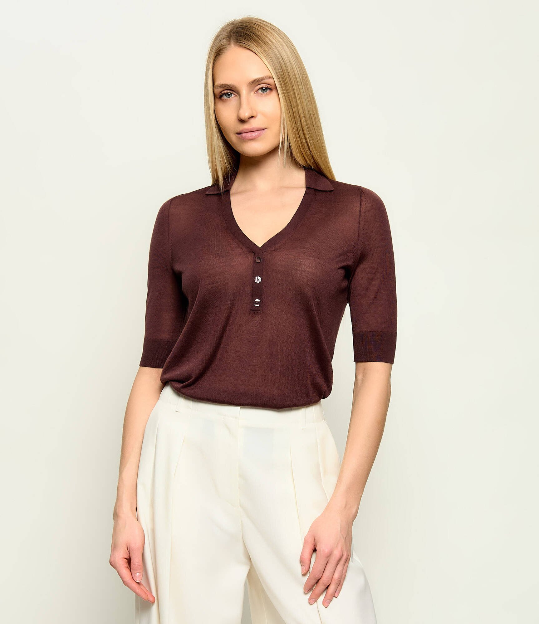 BOSS BLACK Pulover | regular fit cu adaos de lână