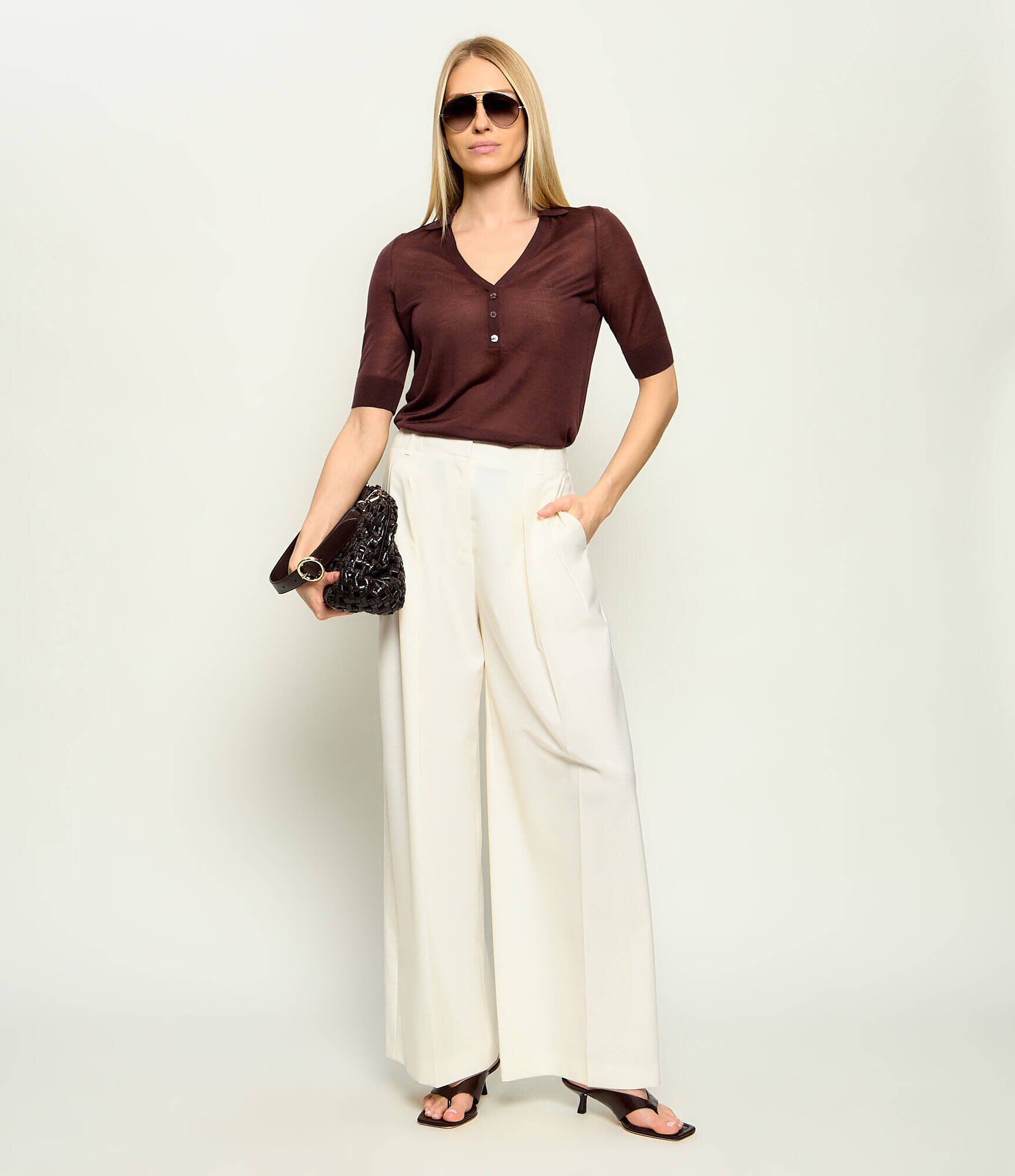 BOSS BLACK Pulover | regular fit cu adaos de lână