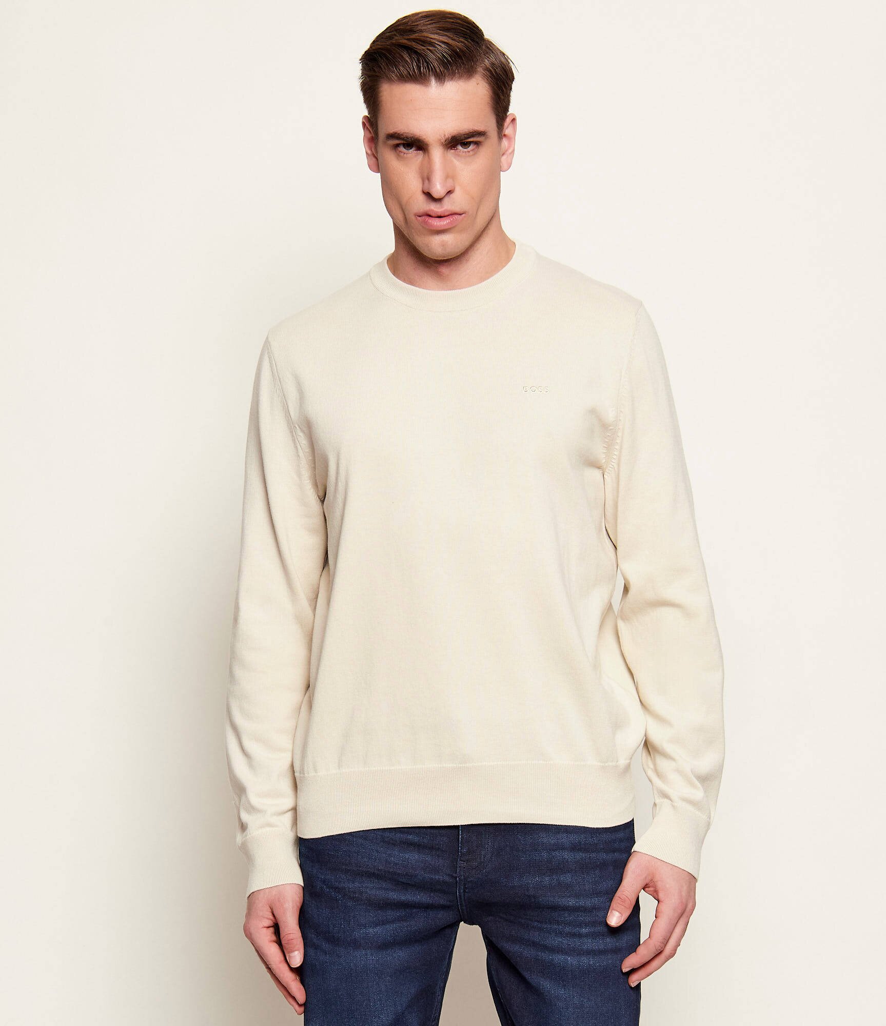BOSS BLACK Pulover Upacas-L | regular fit