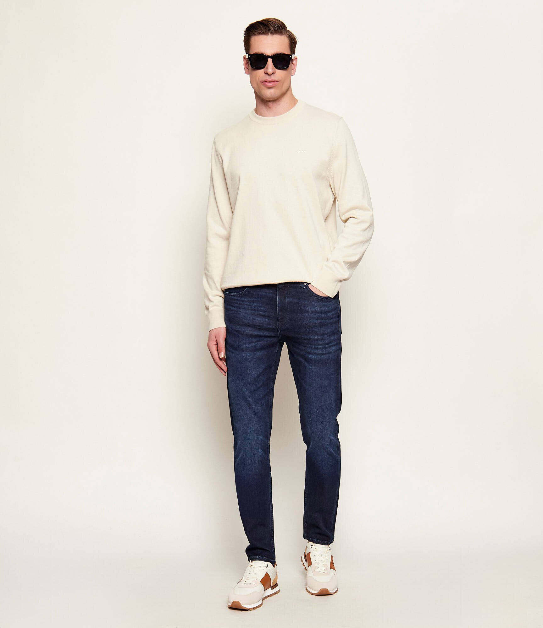 BOSS BLACK Pulover Upacas-L | regular fit
