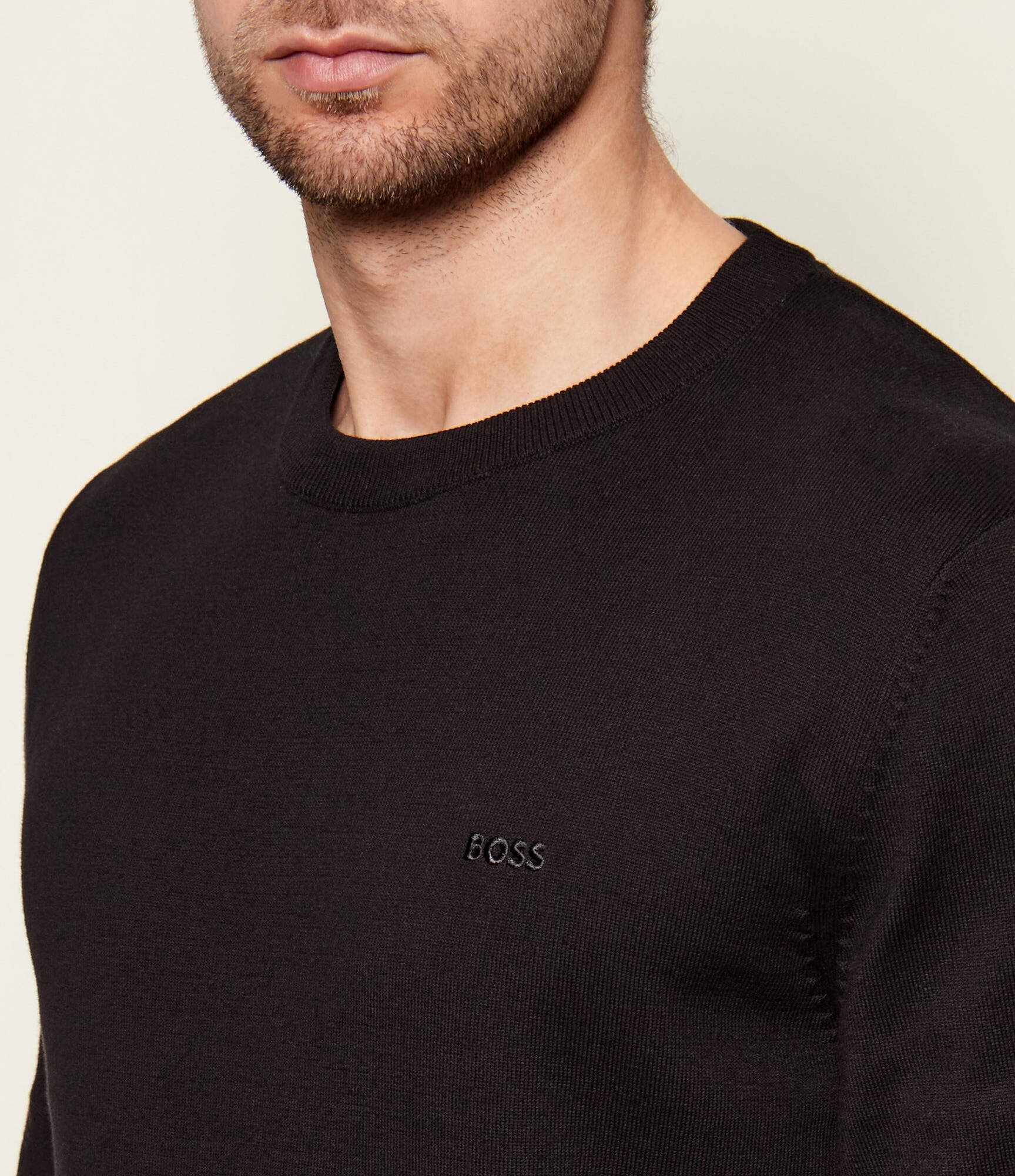 BOSS BLACK Pulover Upacas-L | regular fit