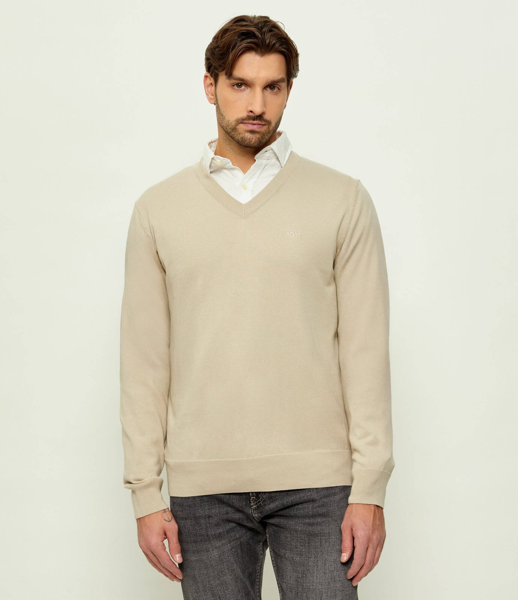 BOSS BLACK Pulover Upacello-L | regular fit