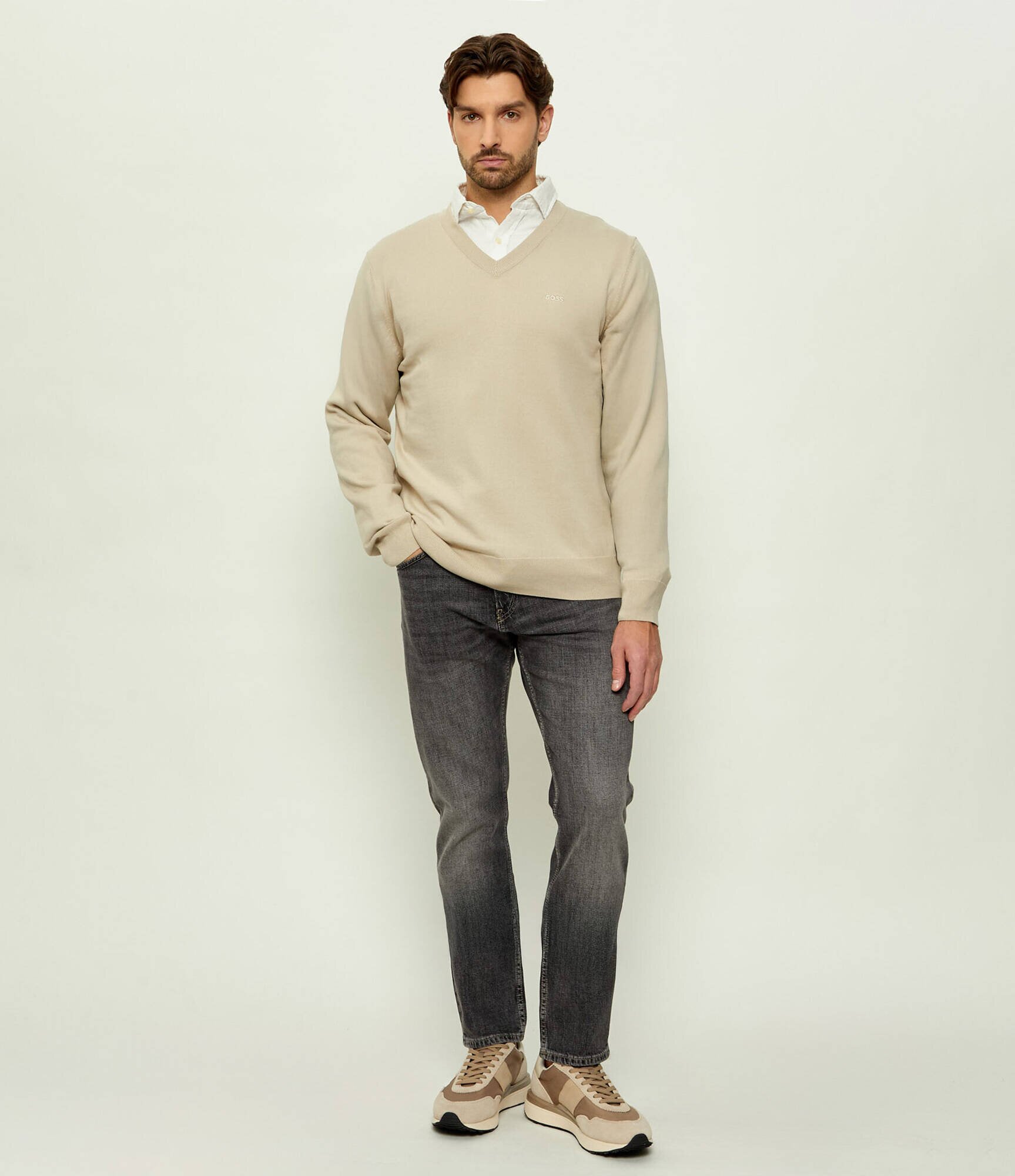 BOSS BLACK Pulover Upacello-L | regular fit