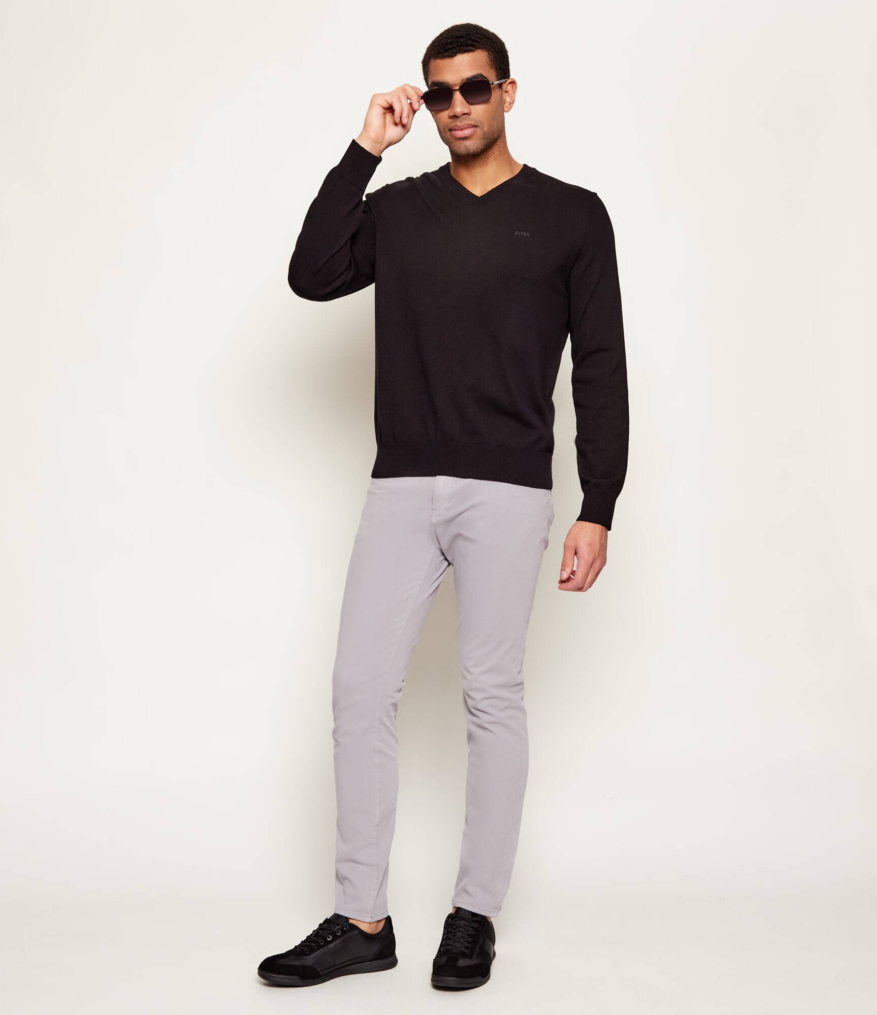 BOSS BLACK Pulover Upacello-L | regular fit