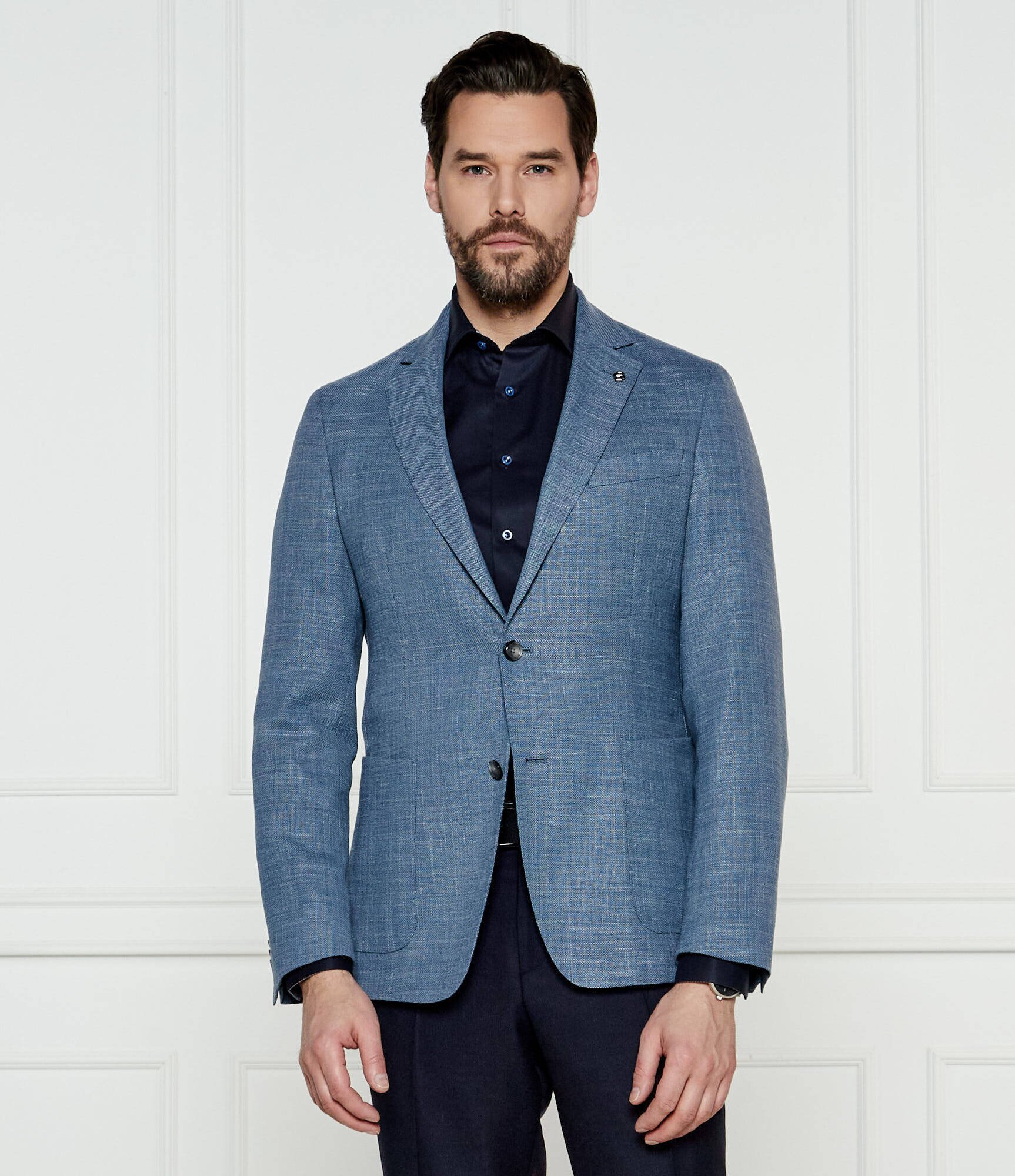 BOSS BLACK Sacou C-Hanry-233 | Slim Fit cu adaos de lână