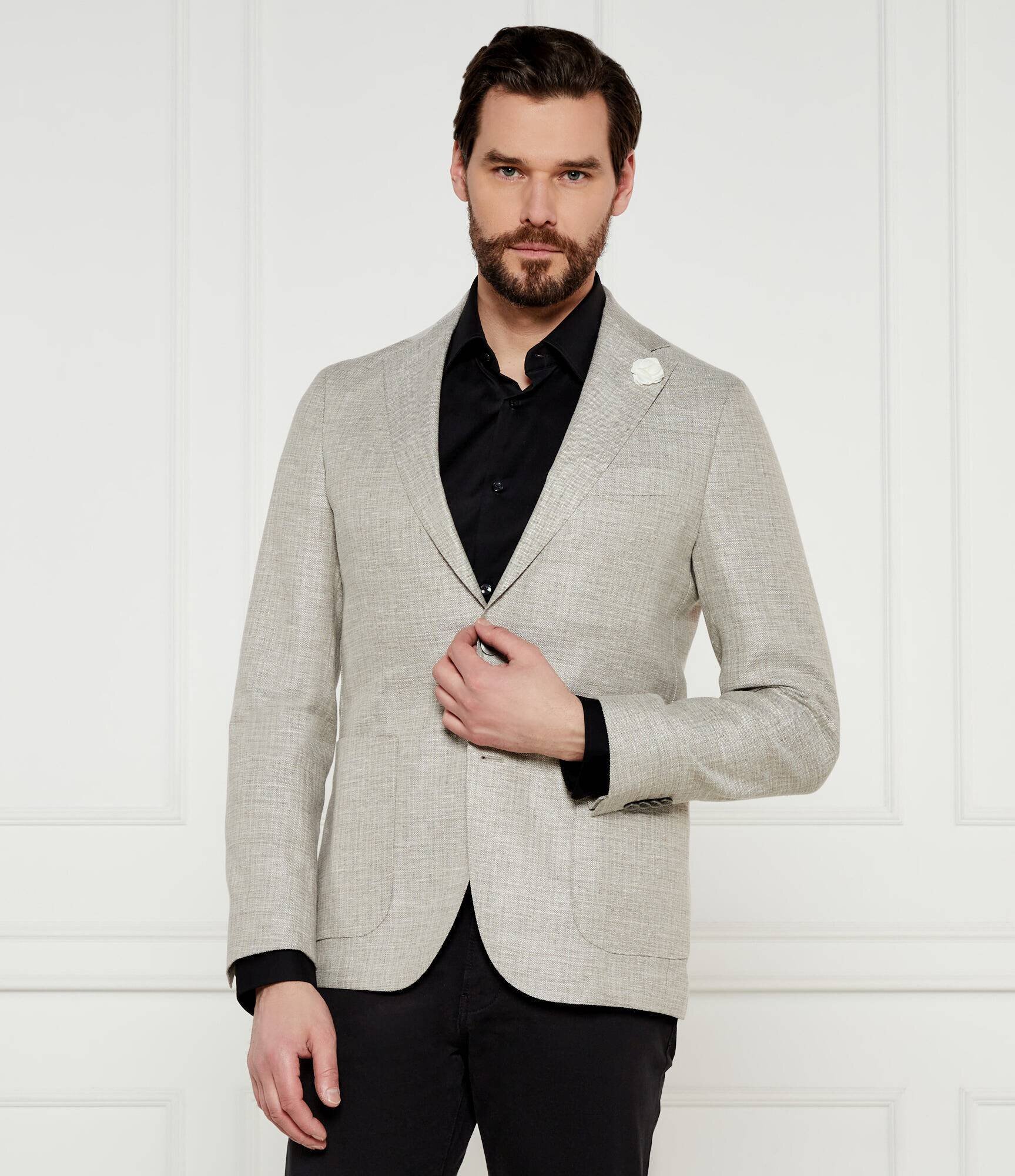 BOSS BLACK Sacou C-Hanry-252 | Slim Fit | cu adaos de in