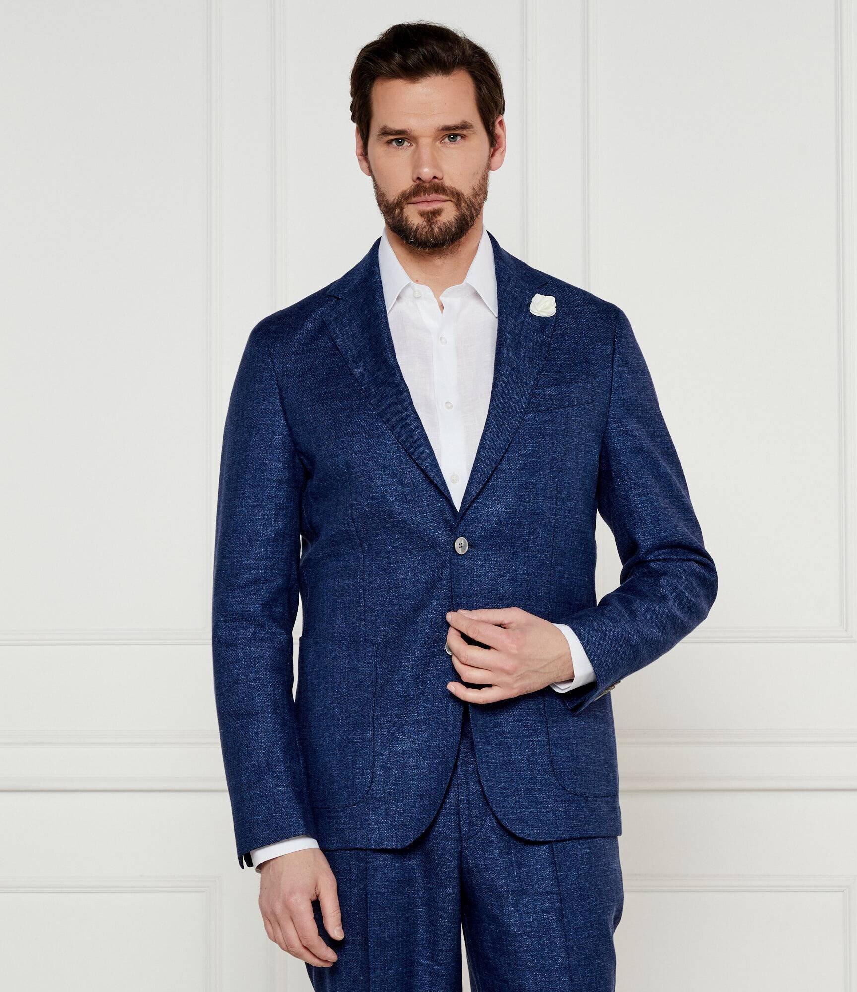 BOSS BLACK Sacou C-Hanry-252 | Slim Fit | cu adaos de in