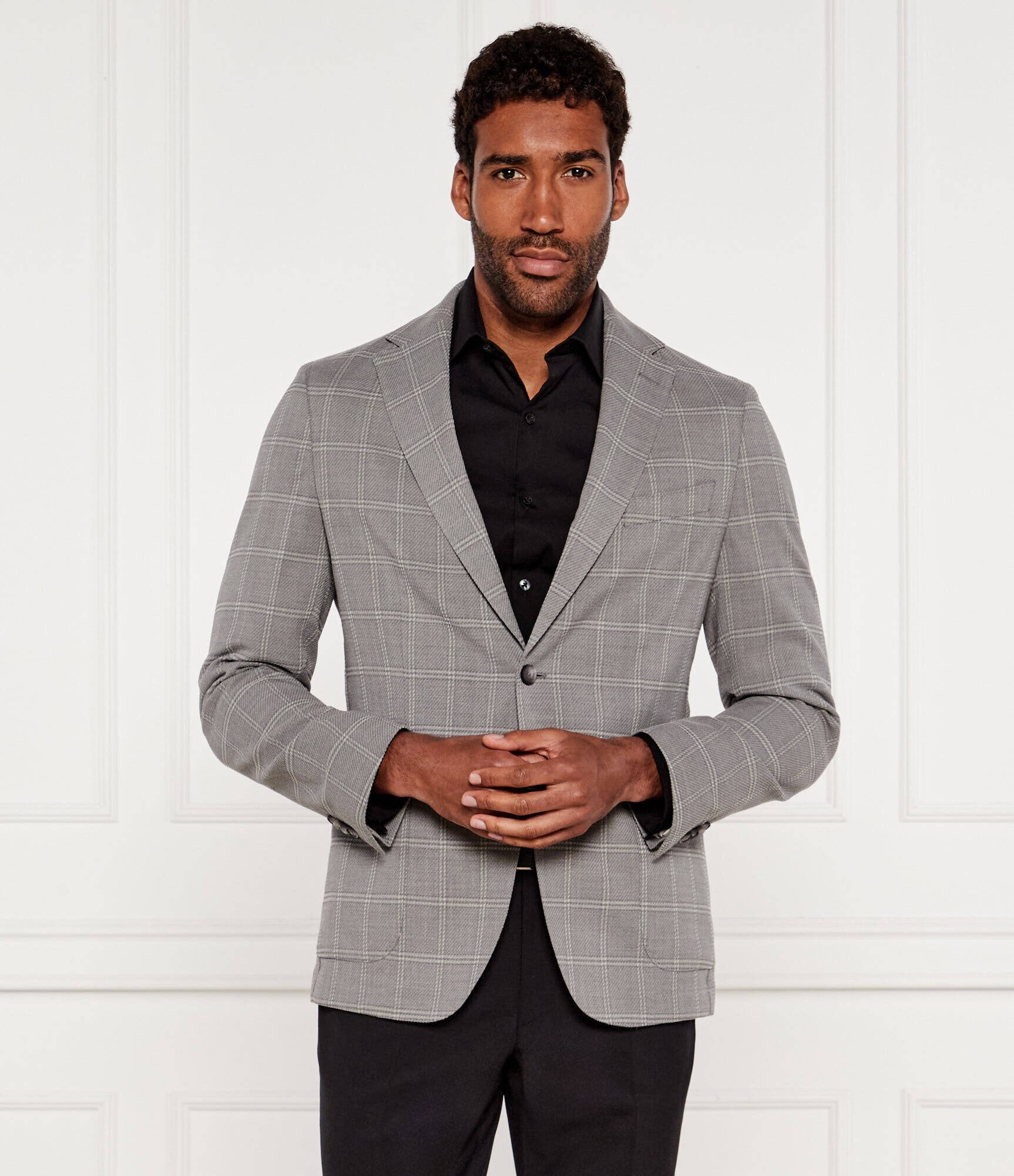 BOSS BLACK Sacou C-Hanry-252 | Slim Fit cu adaos de lână