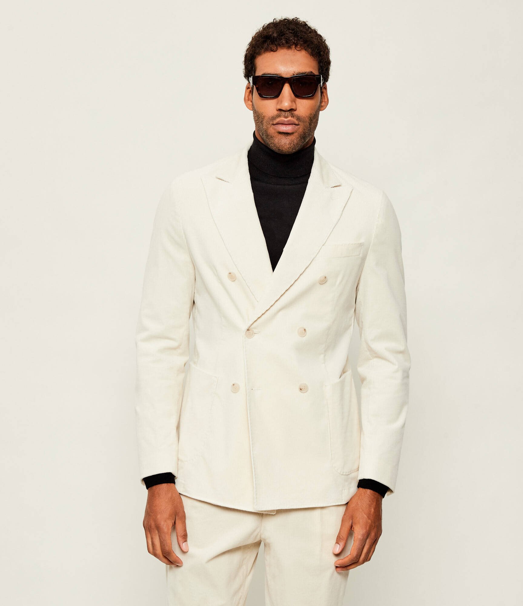 BOSS BLACK Sacou C-Hanry-DB-Pk-254 | Slim Fit | catifea reiată