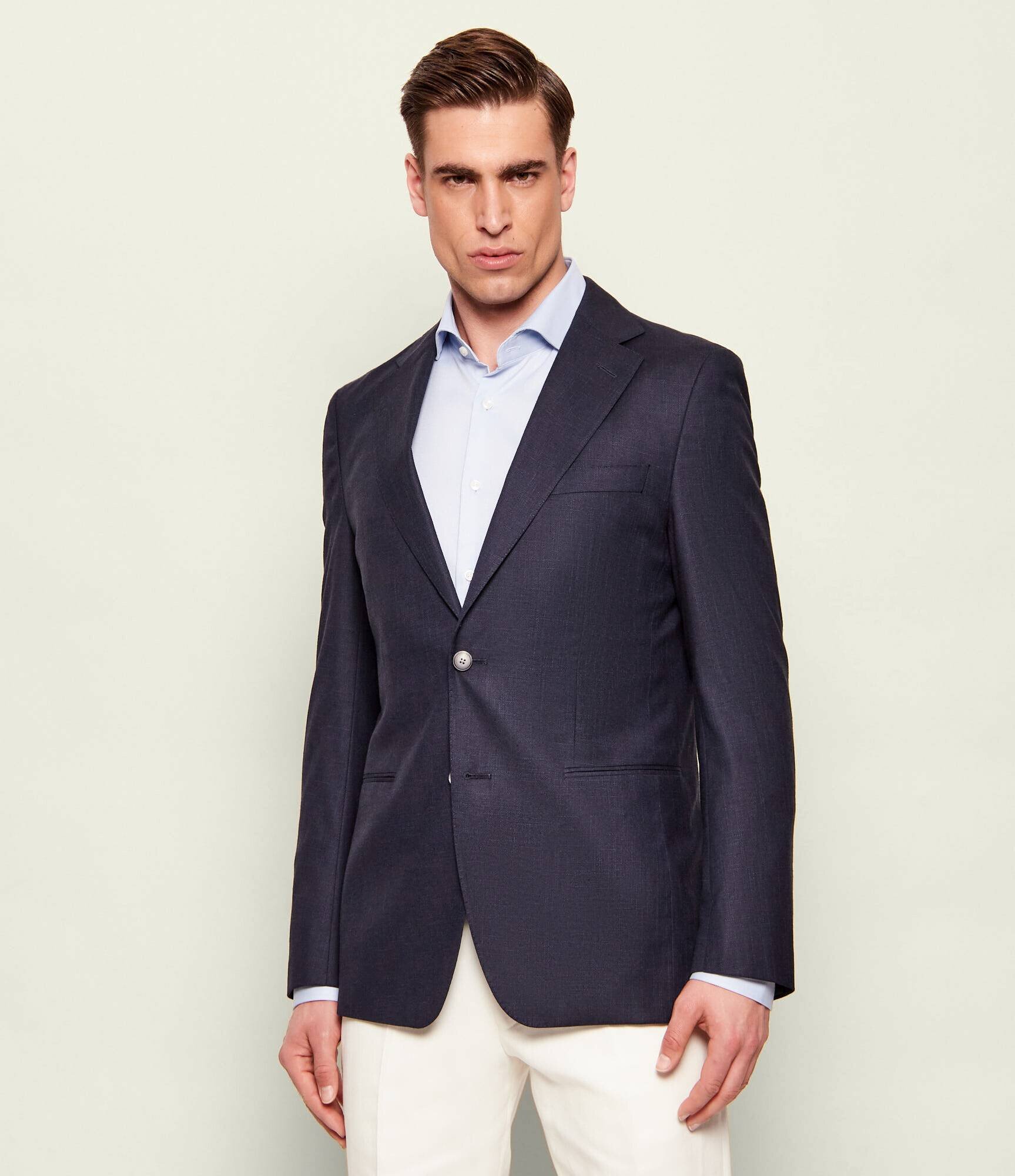 BOSS BLACK Sacou C-Huge-261 | Slim Fit cu adaos de lână
