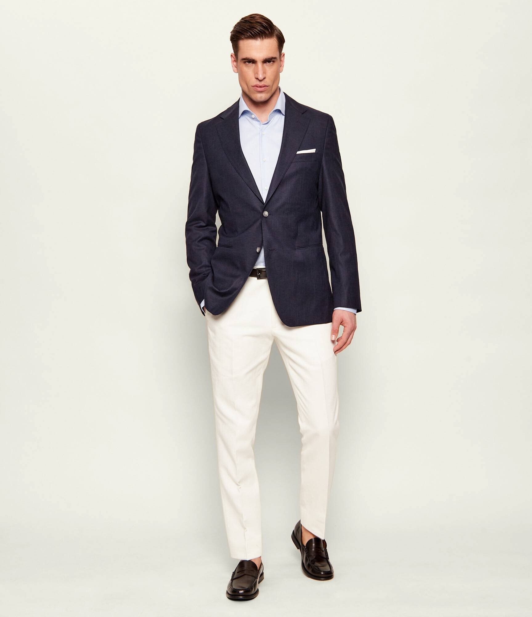 BOSS BLACK Sacou C-Huge-261 | Slim Fit cu adaos de lână