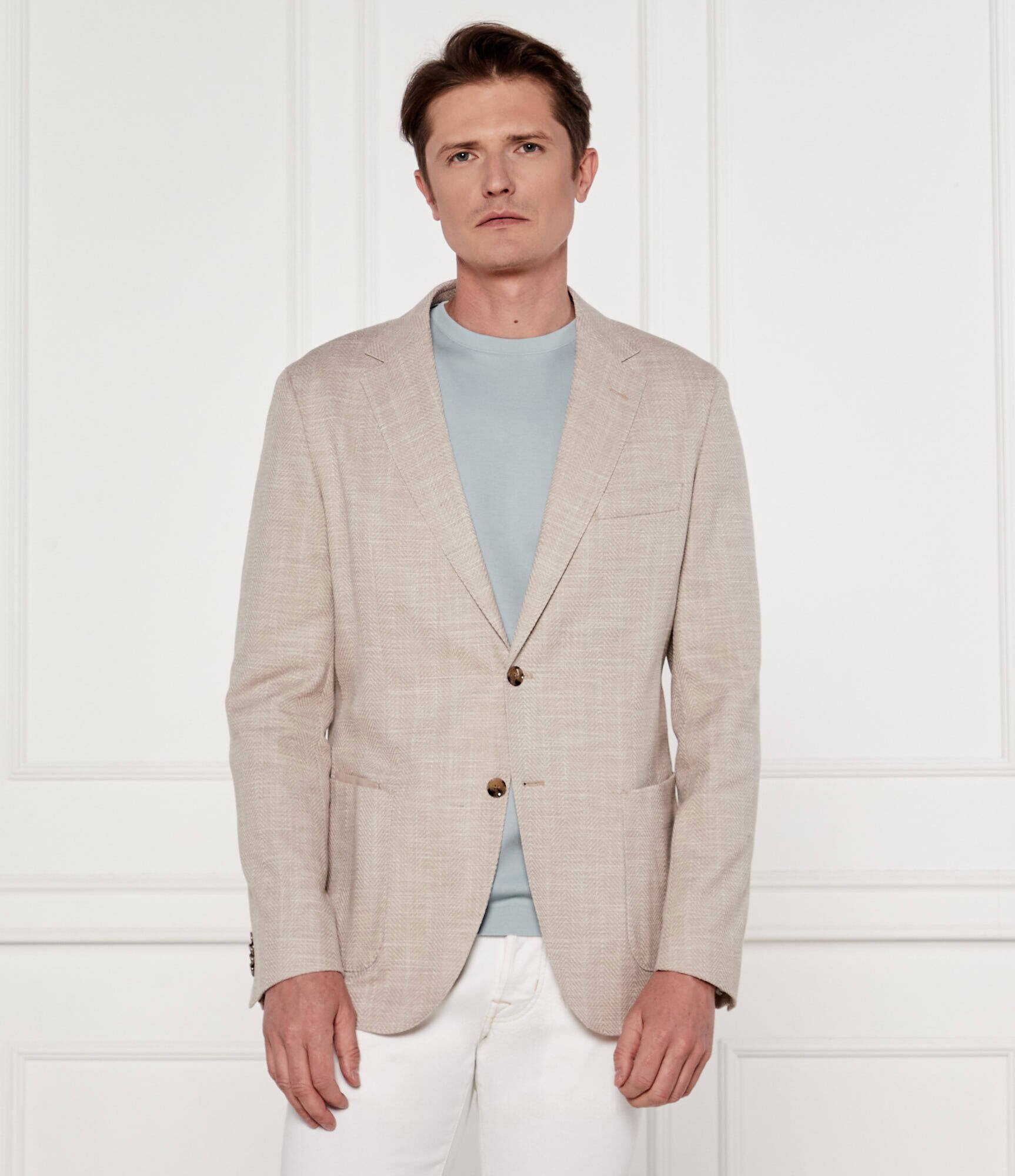 BOSS BLACK Sacou C-Jaye | Regular Fit | cu adaos de in