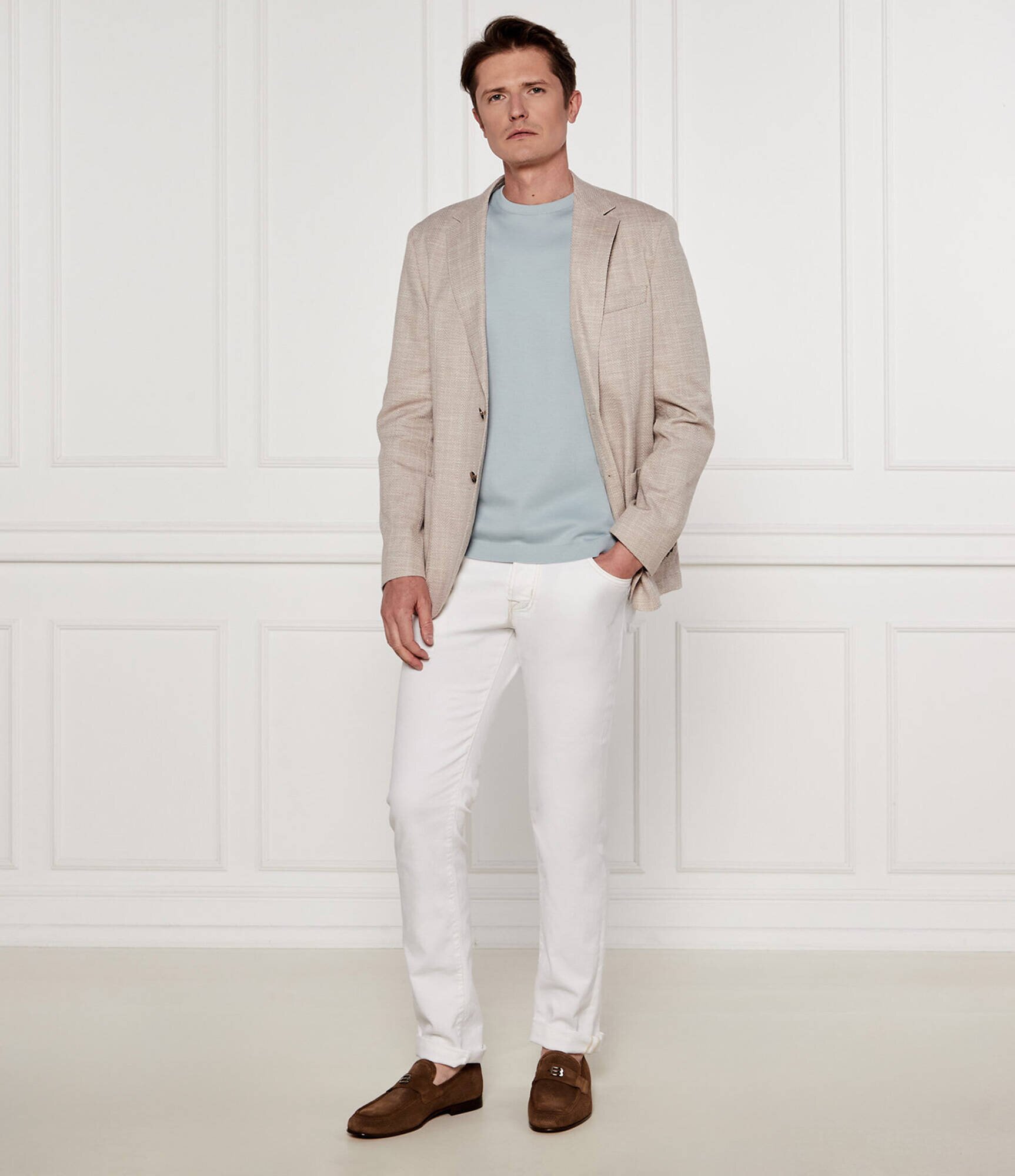 BOSS BLACK Sacou C-Jaye | Regular Fit | cu adaos de in