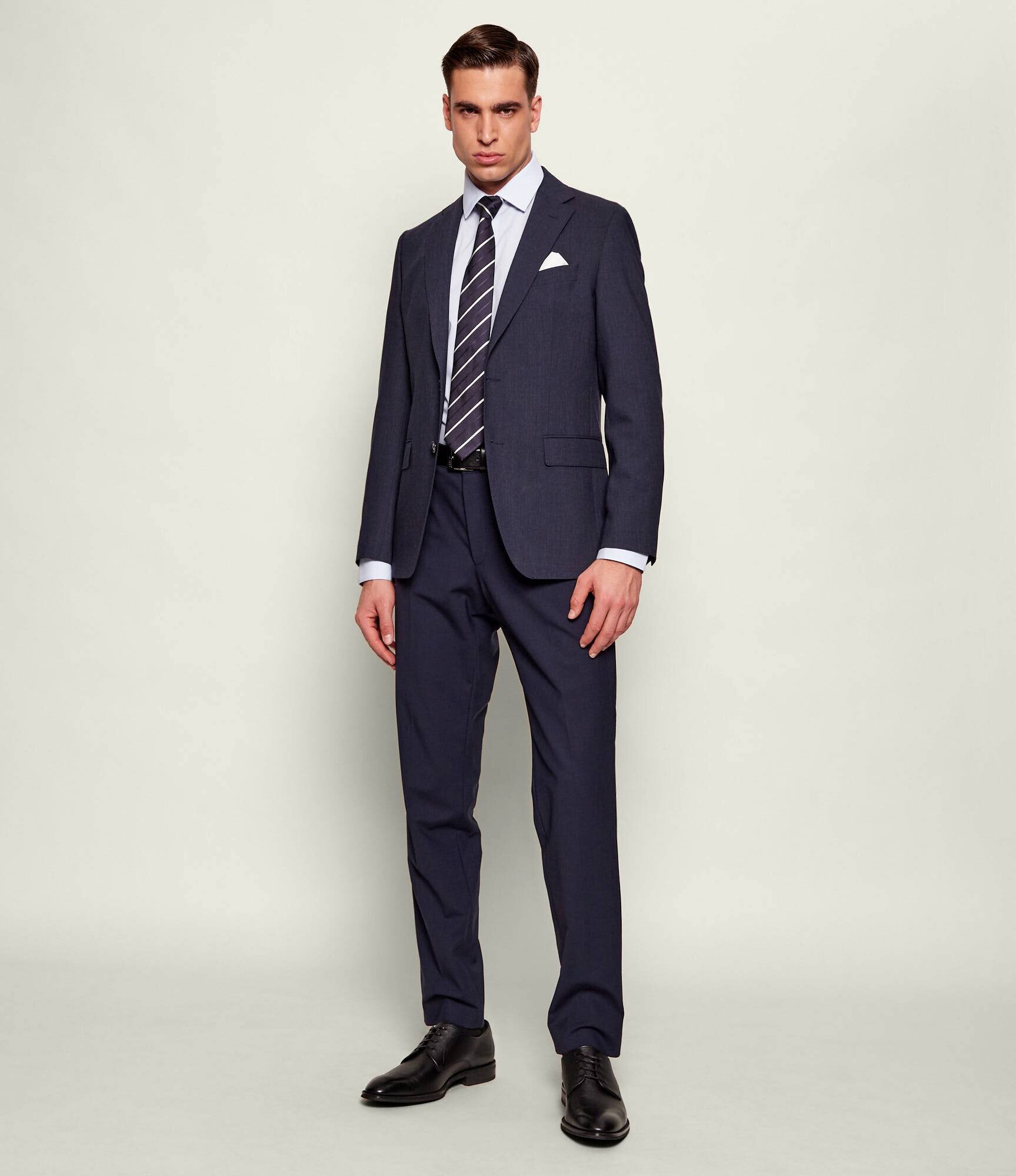 BOSS BLACK Sacou H-Hutson-251 | Slim Fit cu adaos de lână