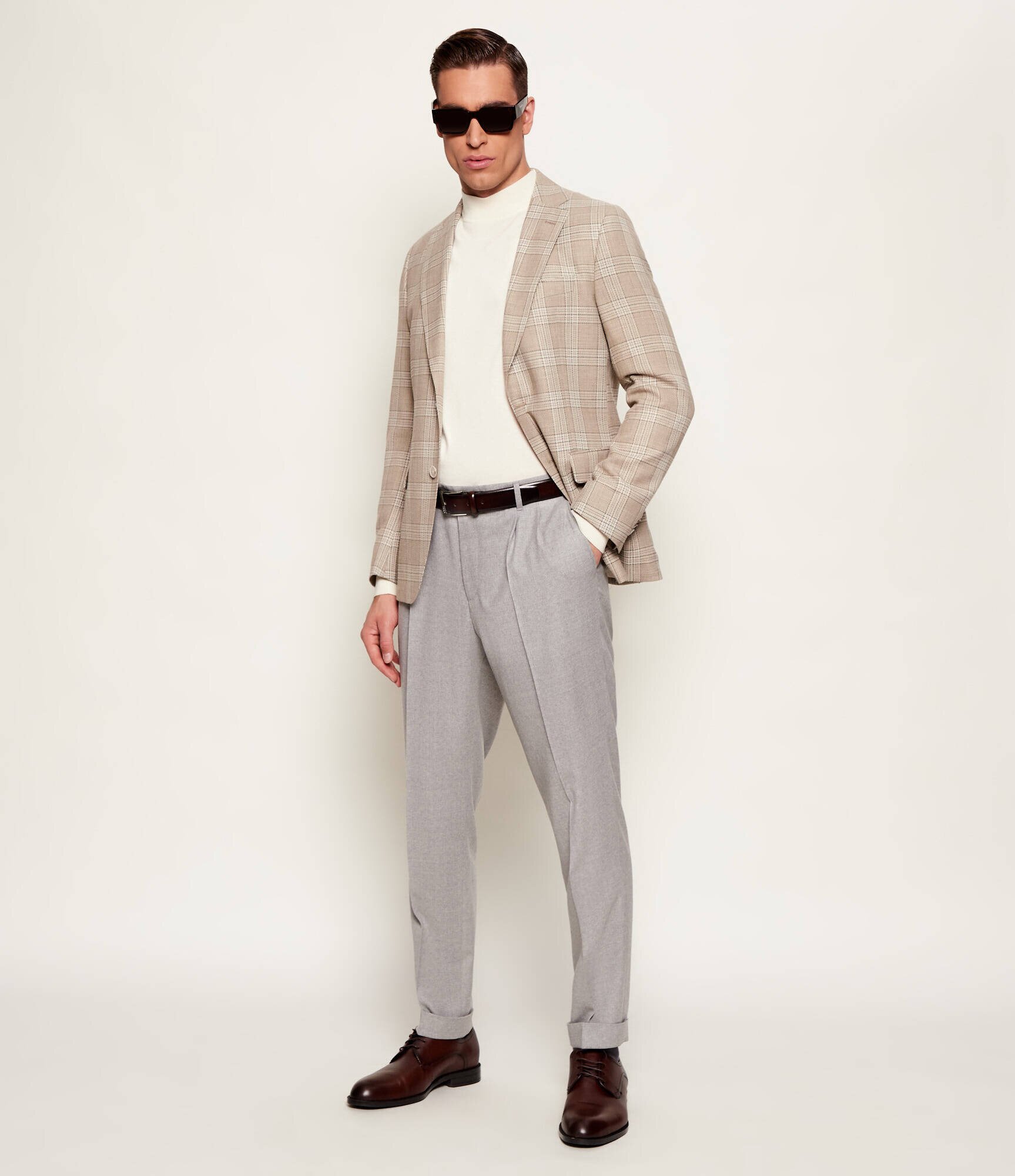 BOSS BLACK Sacou H-Hutson-251 | Slim Fit cu adaos de lână