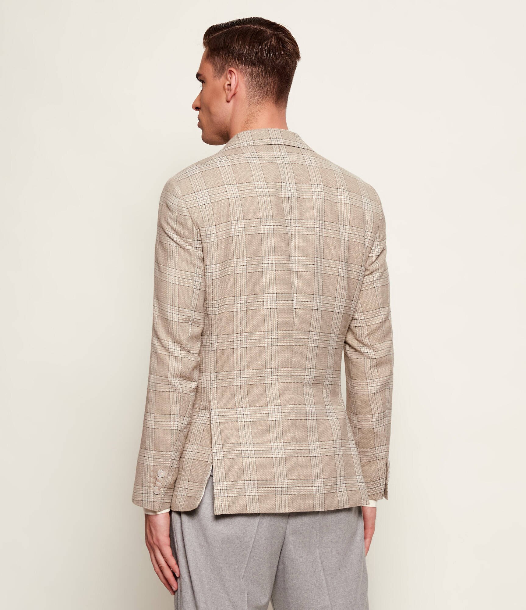 BOSS BLACK Sacou H-Hutson-251 | Slim Fit cu adaos de lână