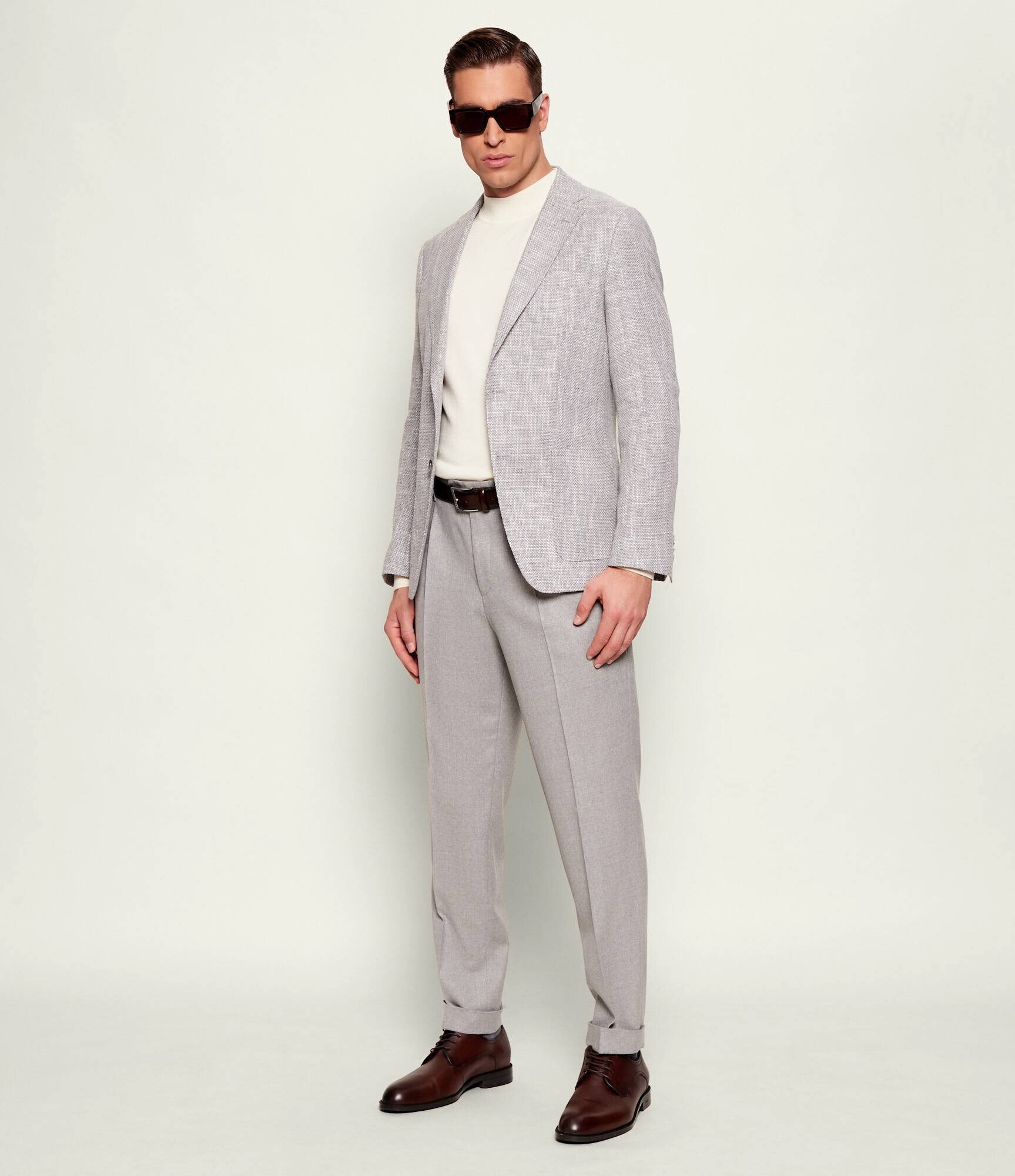 BOSS BLACK Sacou H-Hutson-2PP-253 | regular fit | cu adaos de in