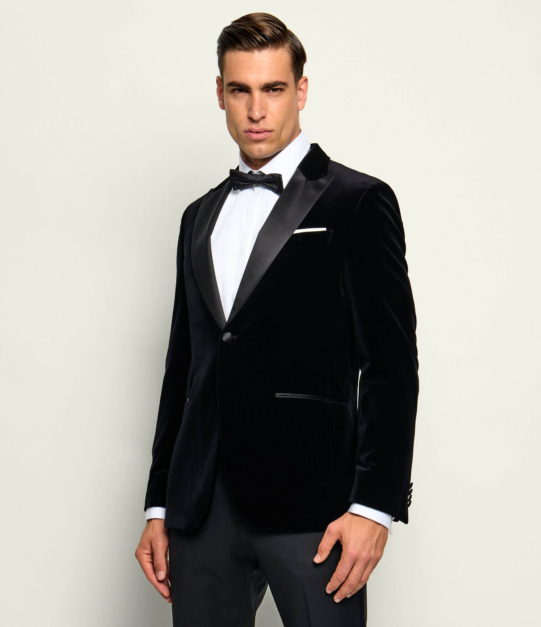 BOSS BLACK Sacou H-Hutson-Tux-Pk-264 | Slim Fit cu adaos de mătase
