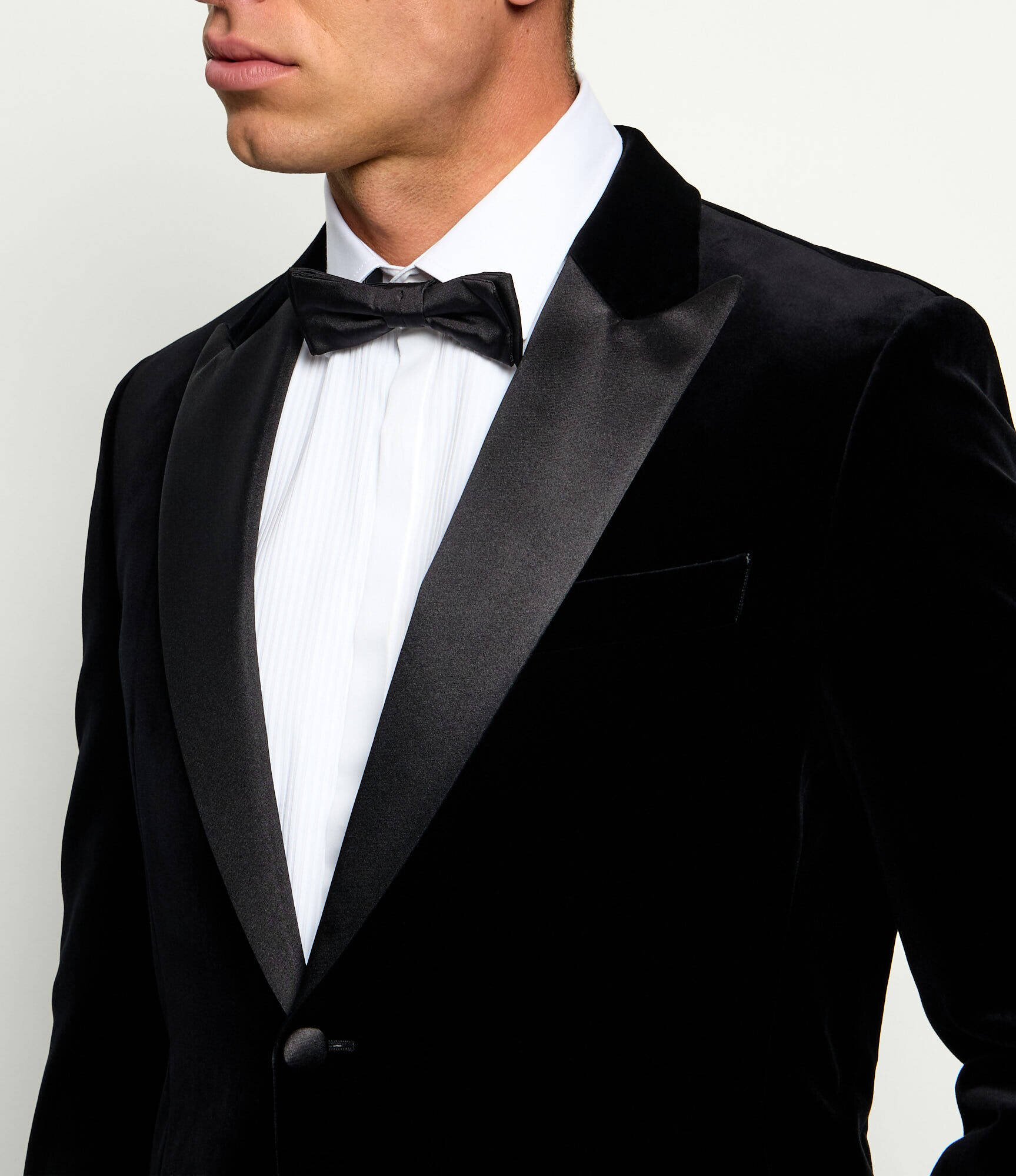 BOSS BLACK Sacou H-Hutson-Tux-Pk-264 | Slim Fit cu adaos de mătase