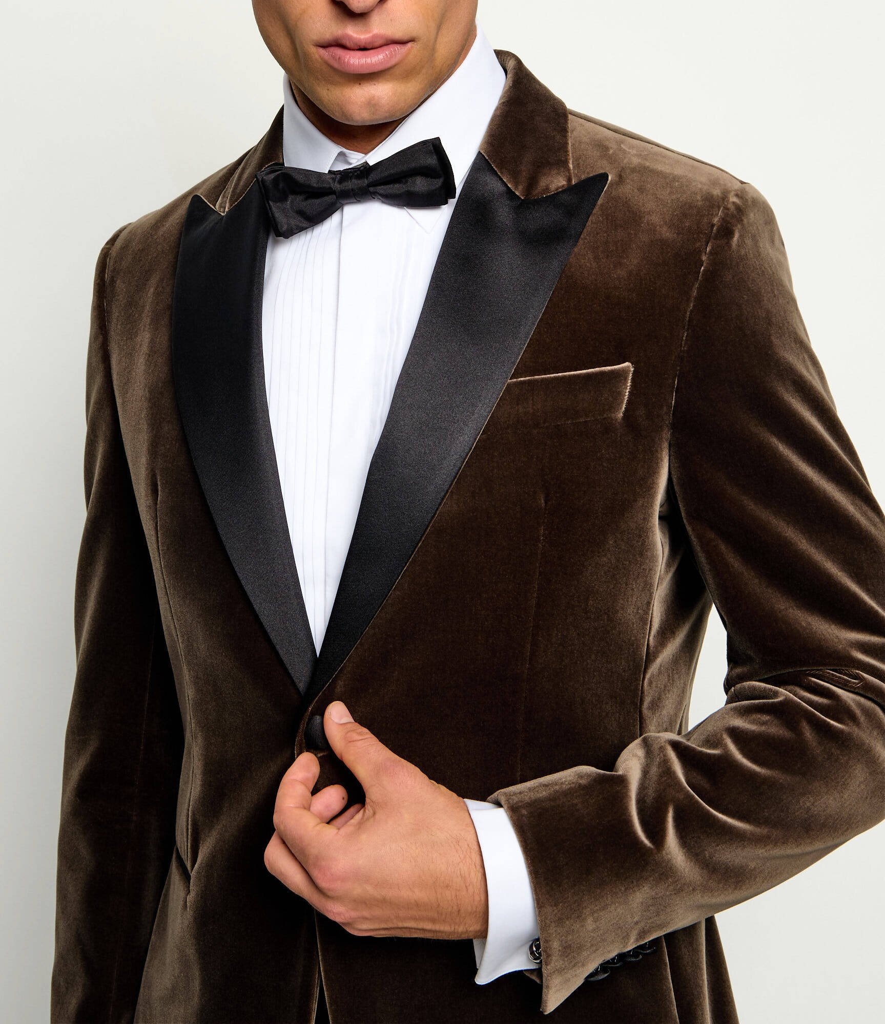 BOSS BLACK Sacou H-Hutson-Tux-Pk-264 | Slim Fit cu adaos de mătase
