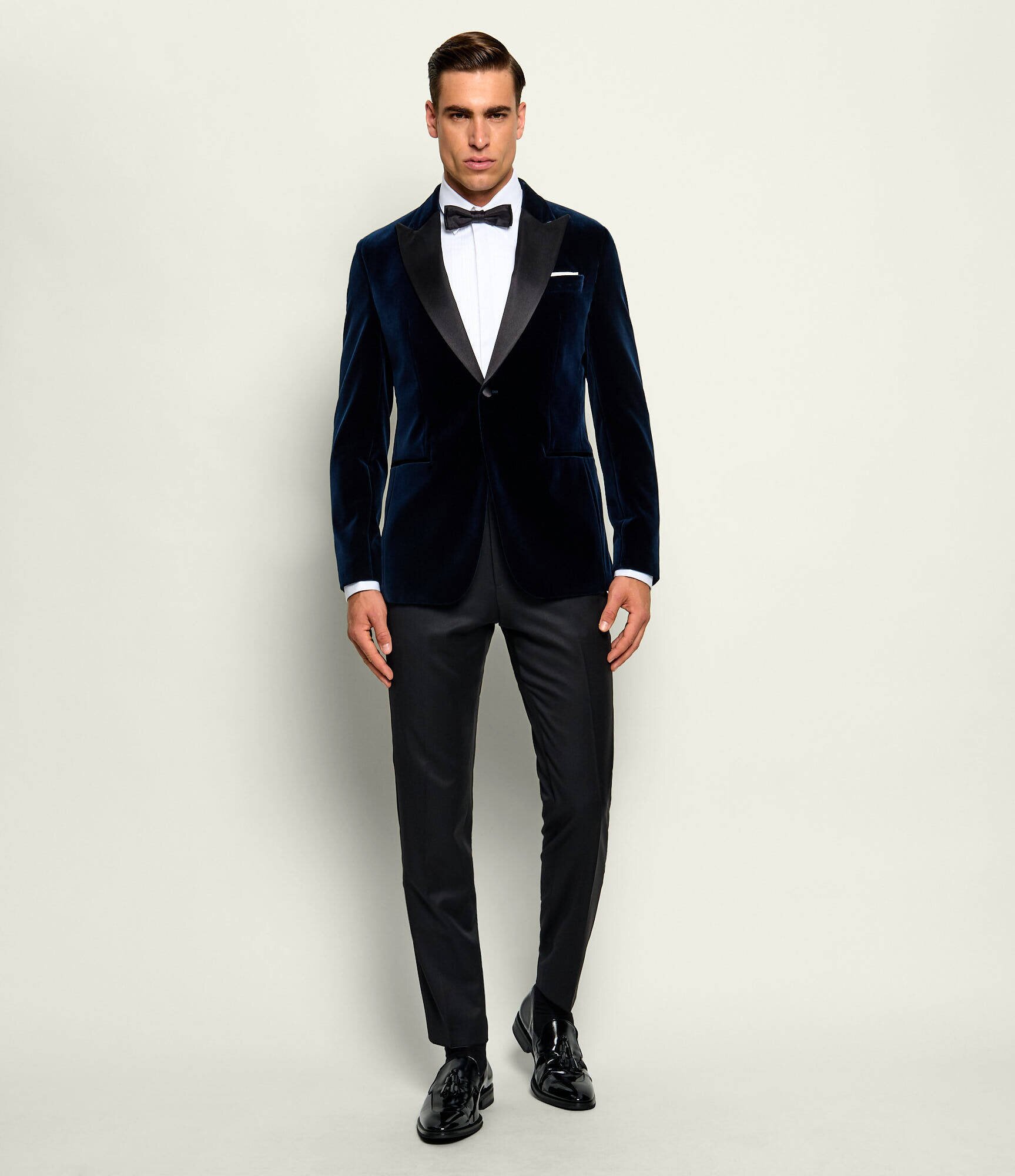 BOSS BLACK Sacou H-Hutson-Tux-Pk-264 | Slim Fit cu adaos de mătase