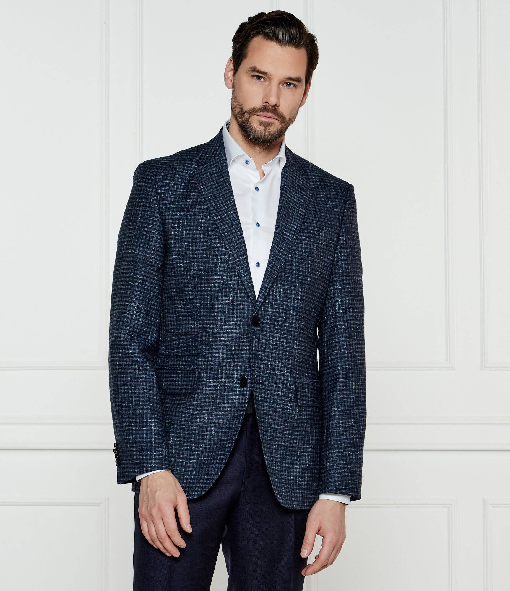 BOSS BLACK Sacou H-Janson-TP-251 | Regular Fit cu adaos de lână
