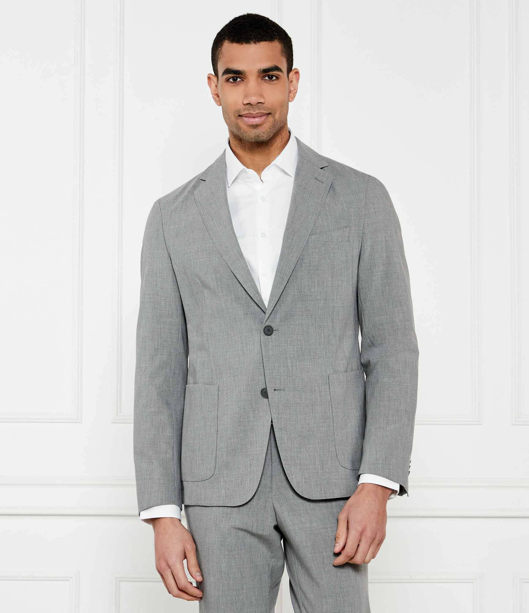 BOSS BLACK Sacou P-Hanry-244 | Slim Fit cu adaos de lână