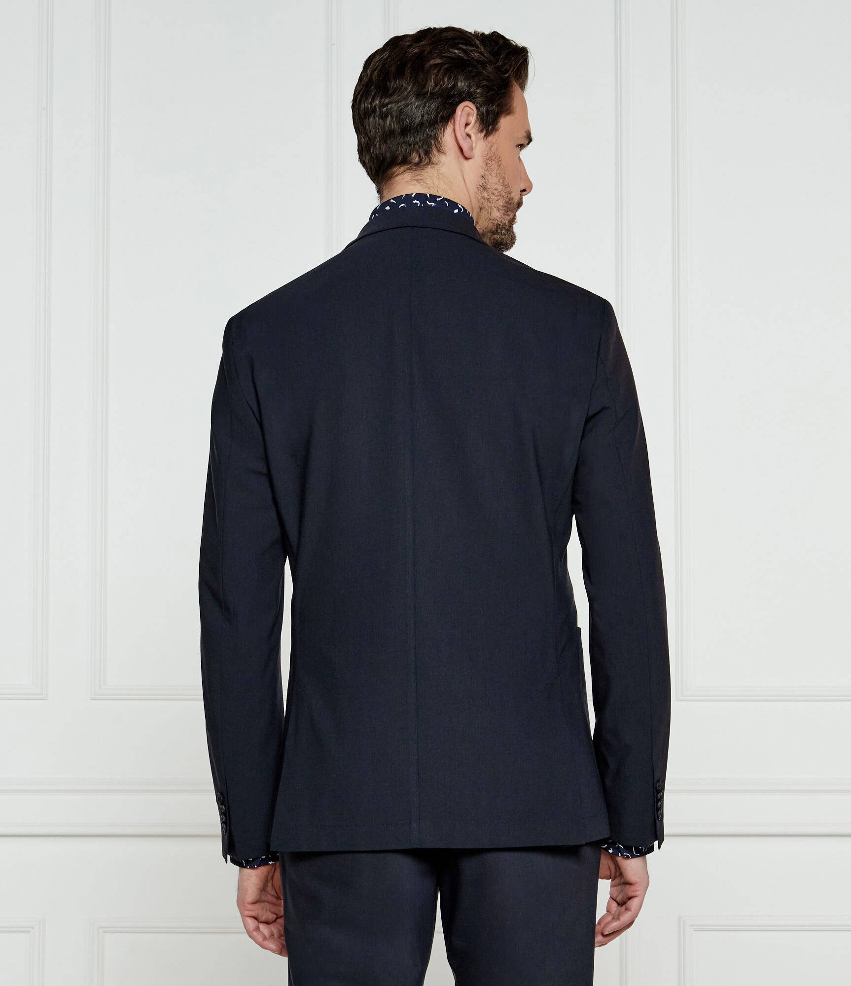 BOSS BLACK Sacou P-Hanry-244 | Slim Fit cu adaos de lână