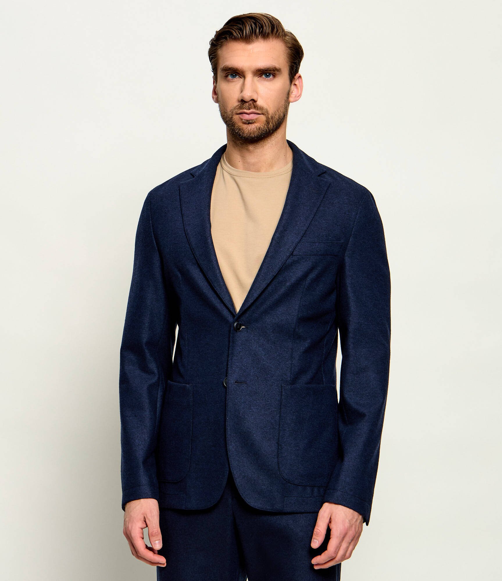 BOSS BLACK Sacou P-Hanry-J-WG-252 | Slim Fit cu adaos de lână