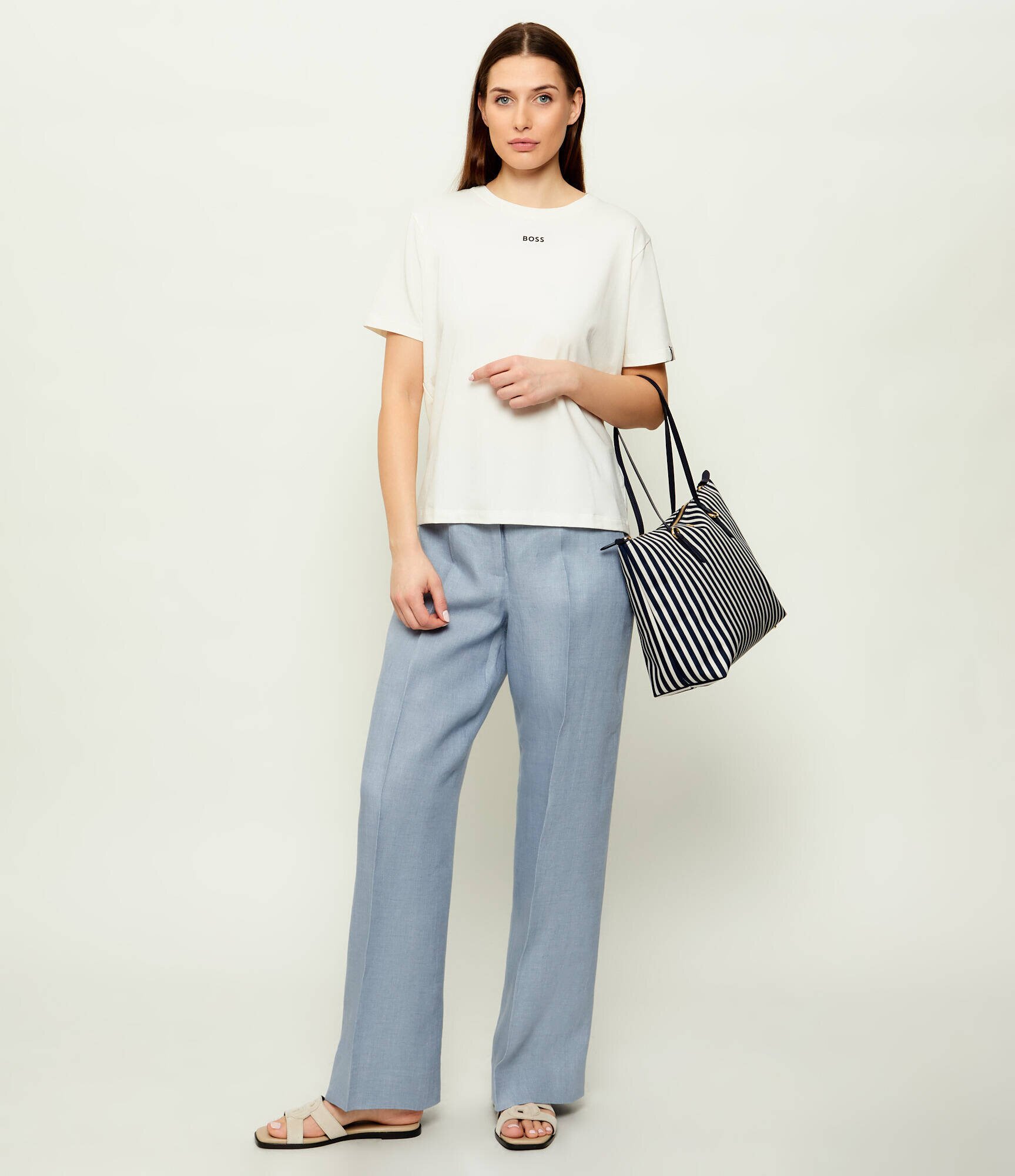 BOSS BLACK Șlapi Charlize_SaMu10_SBHF | piele întoarsă