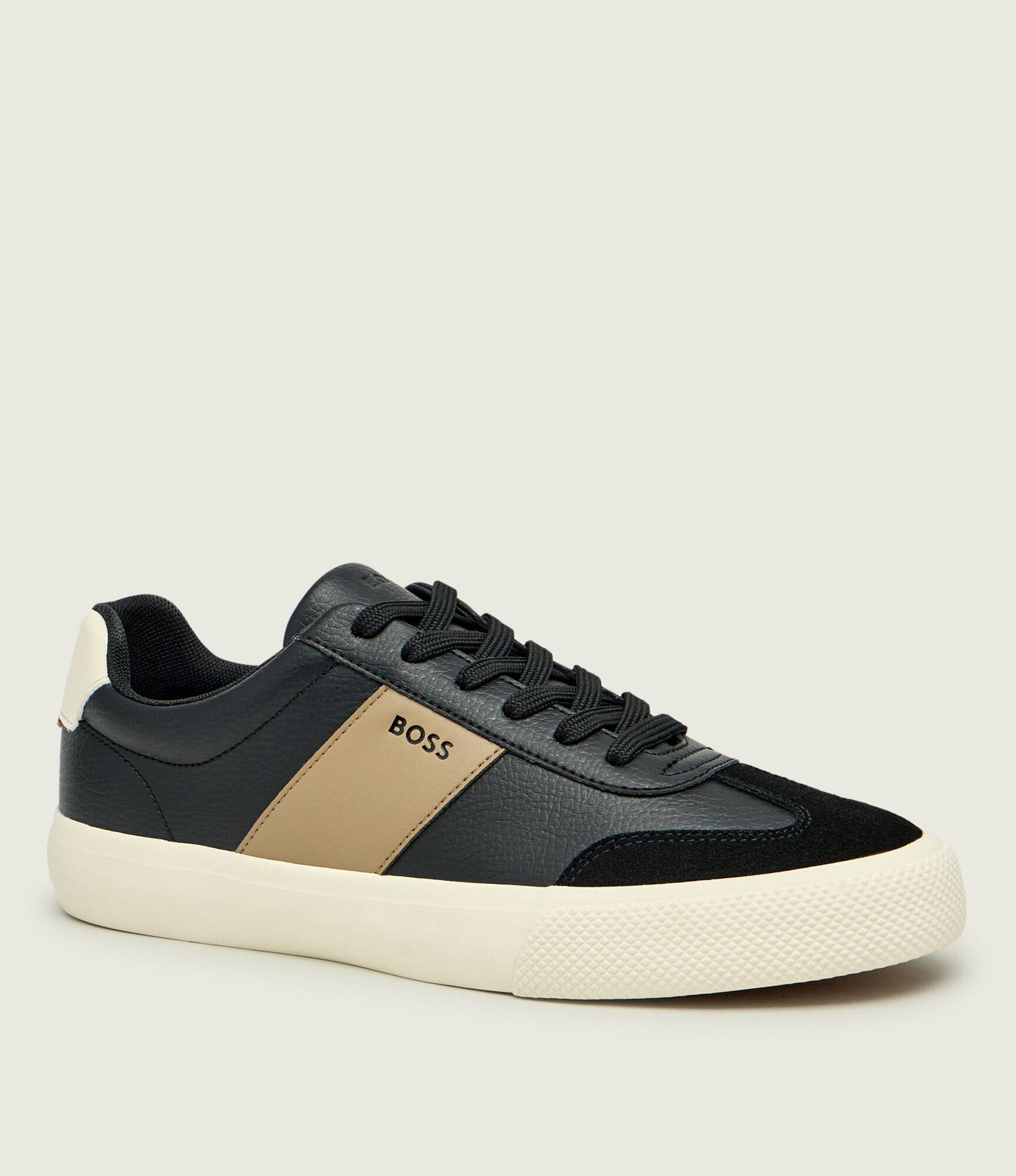 BOSS BLACK Sneakers Aiden_Tenn_sdgpup | piele întoarsă