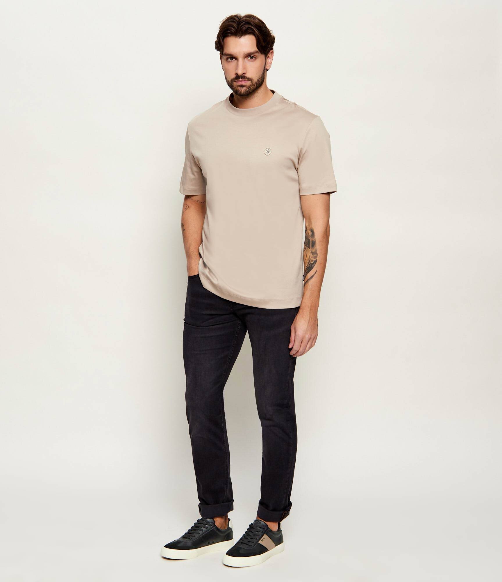 BOSS BLACK Sneakers Aiden_Tenn_sdgpup | piele întoarsă