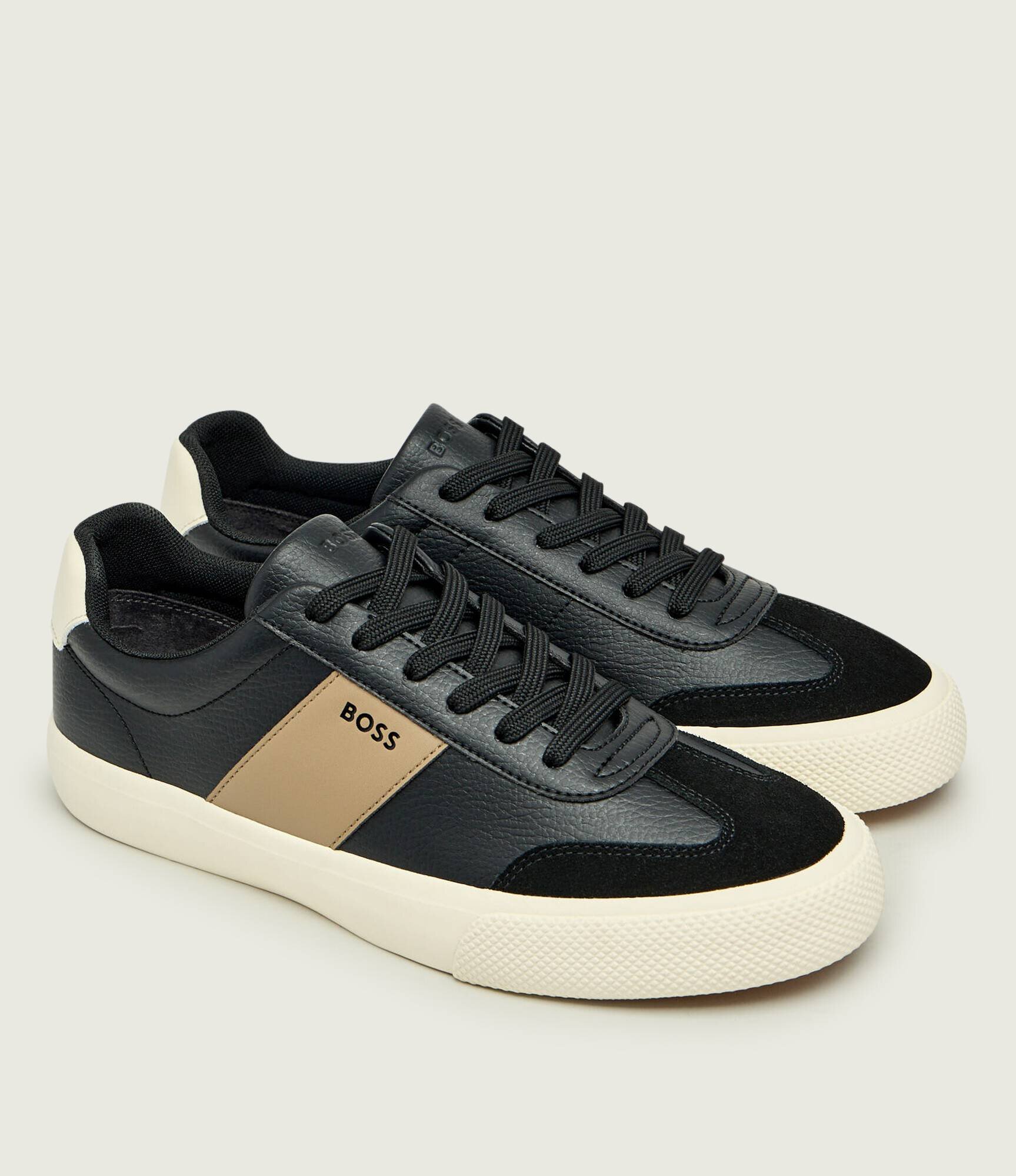 BOSS BLACK Sneakers Aiden_Tenn_sdgpup | piele întoarsă