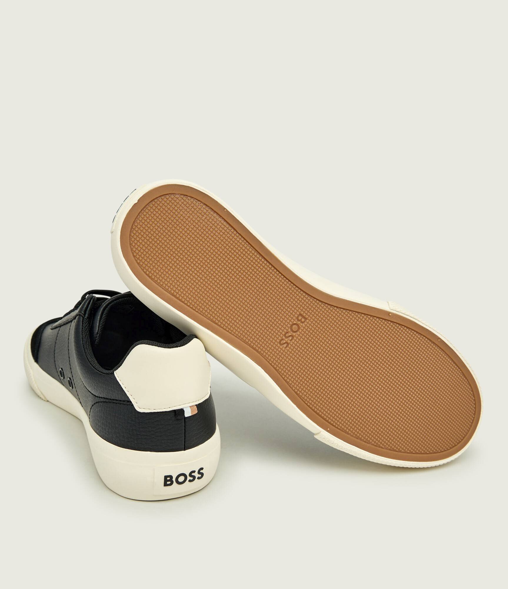 BOSS BLACK Sneakers Aiden_Tenn_sdgpup | piele întoarsă