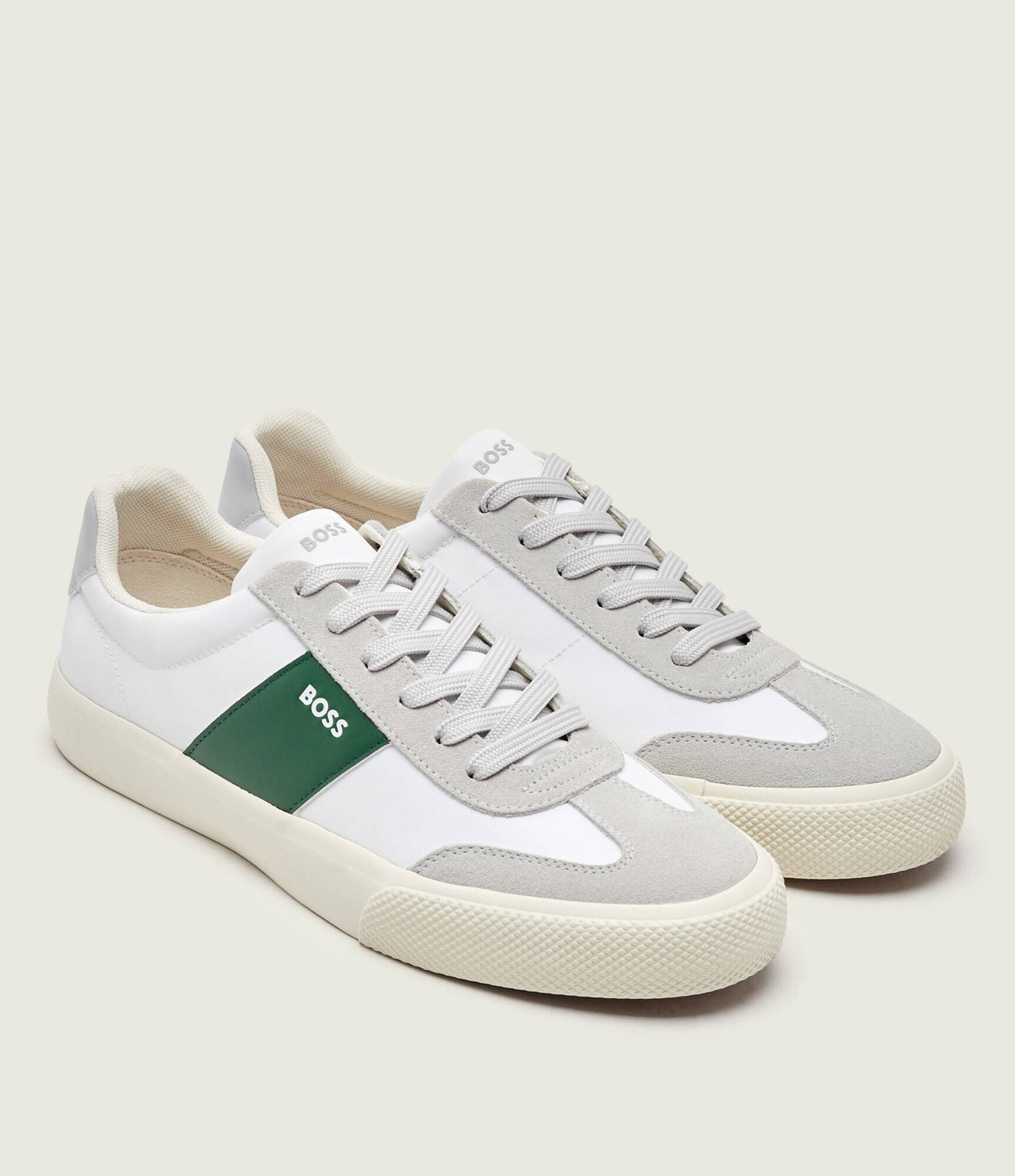 BOSS BLACK Sneakers Aiden_Tenn_sdnypu | piele întoarsă