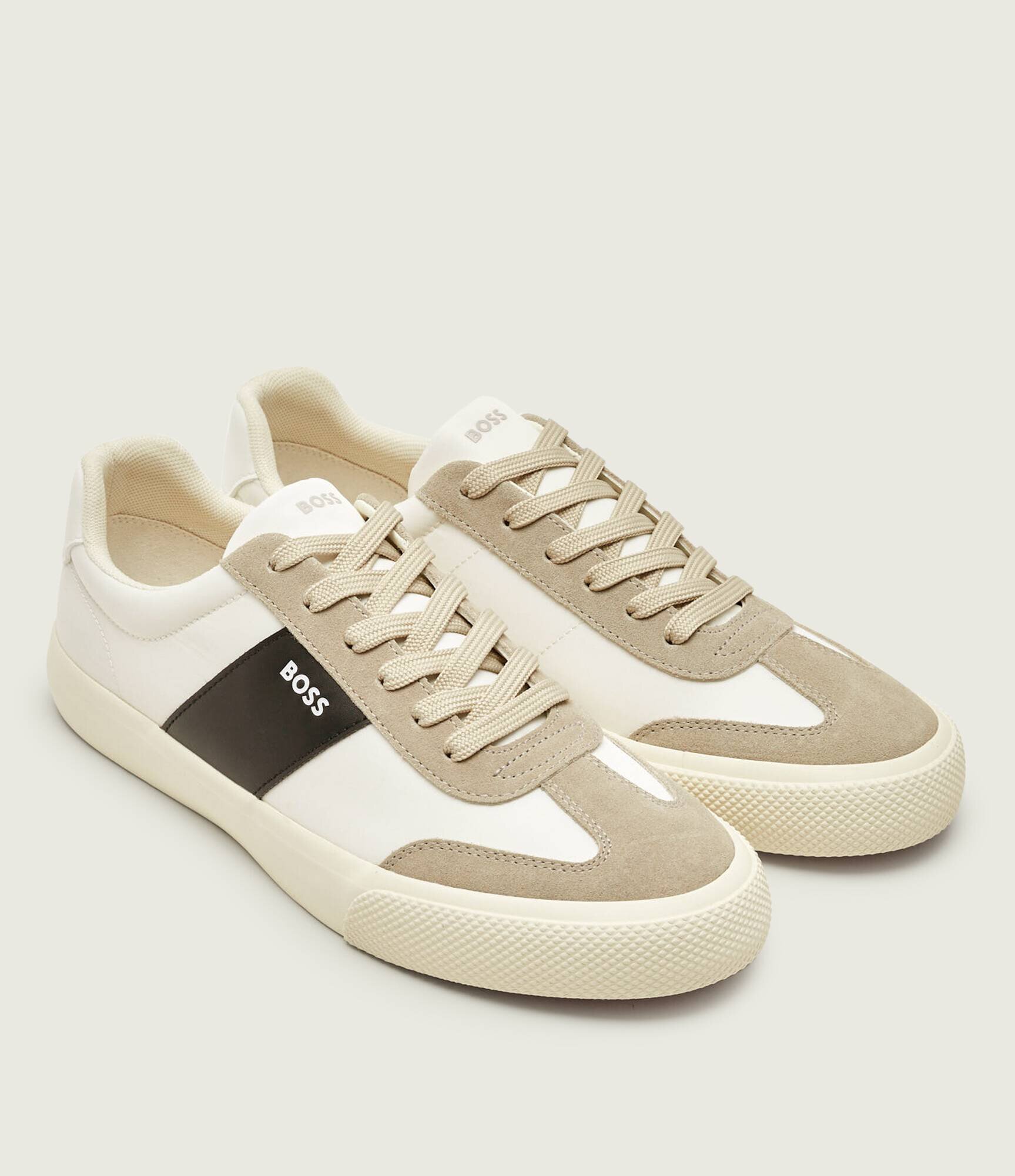 BOSS BLACK Sneakers Aiden_Tenn_sdnypu | piele întoarsă